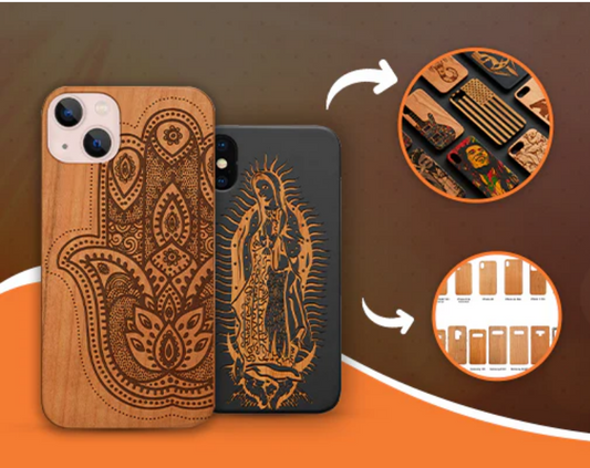 Wooden Natural World - Personalize Your Phone Case with Craft-Kays