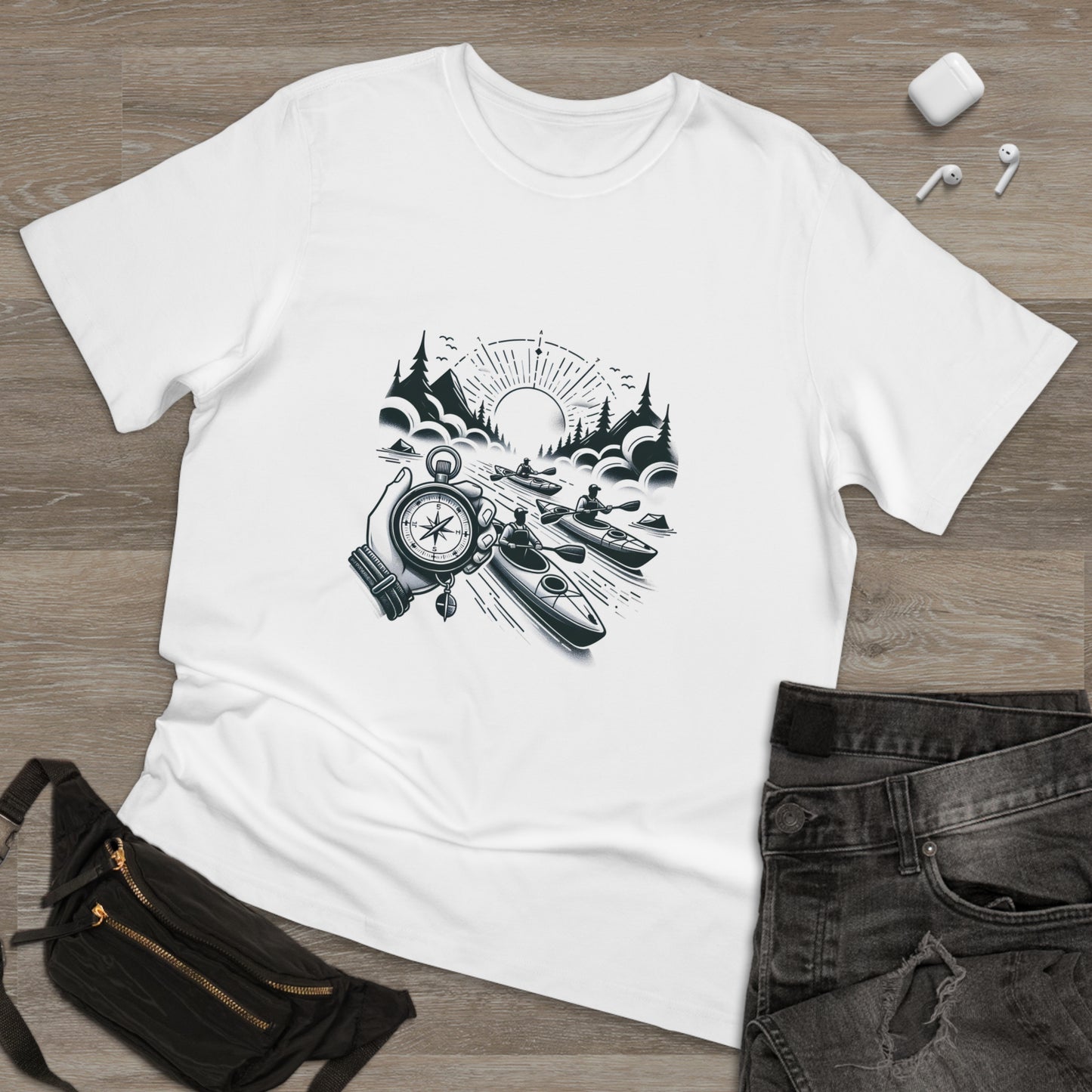Misty Paddlers: Adventure Racing Delight T-Shirt
