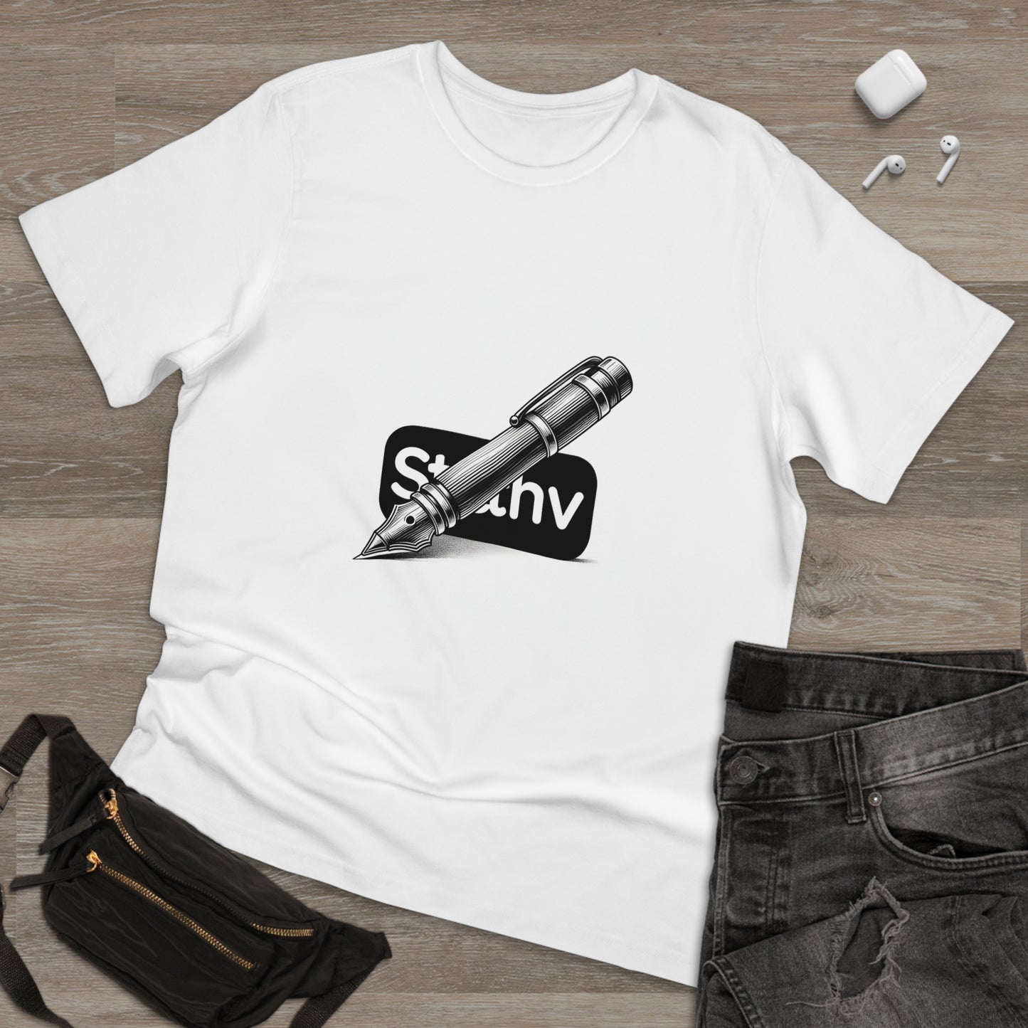 Streamlines: Minimalistic Streaming Services Logo Tee