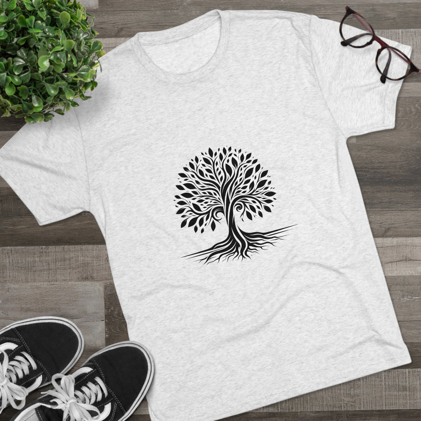 Eternal Roots Monochrome Tree Tee