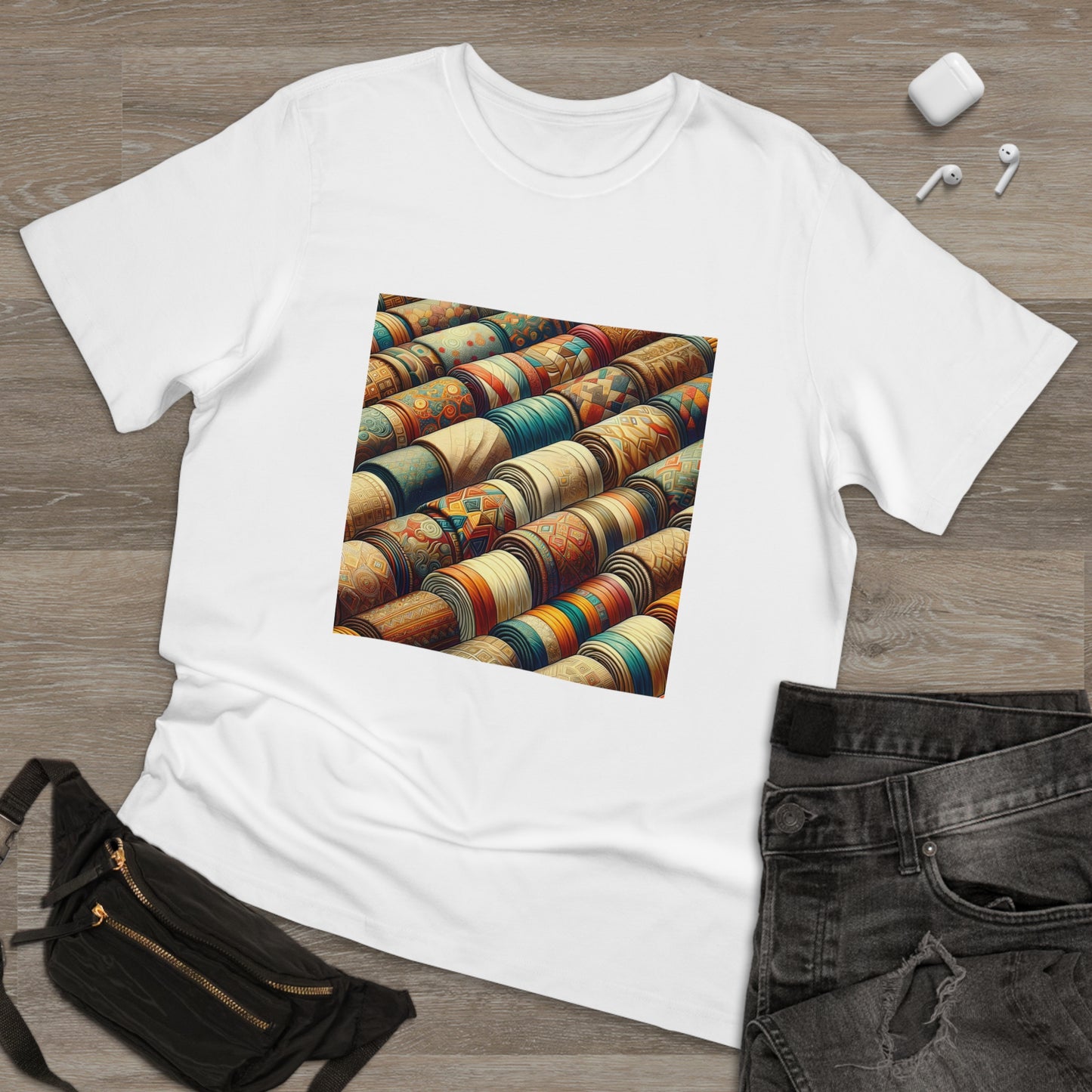 Retro Fabric Finesse: 90s-2000s Nostalgia T-Shirt