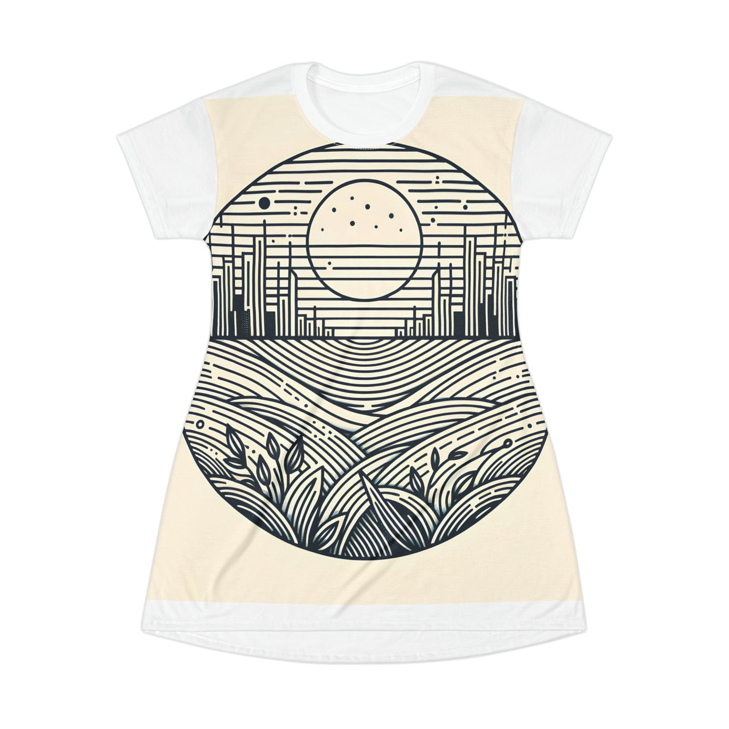 Meme Ink Line Minimalist Tee