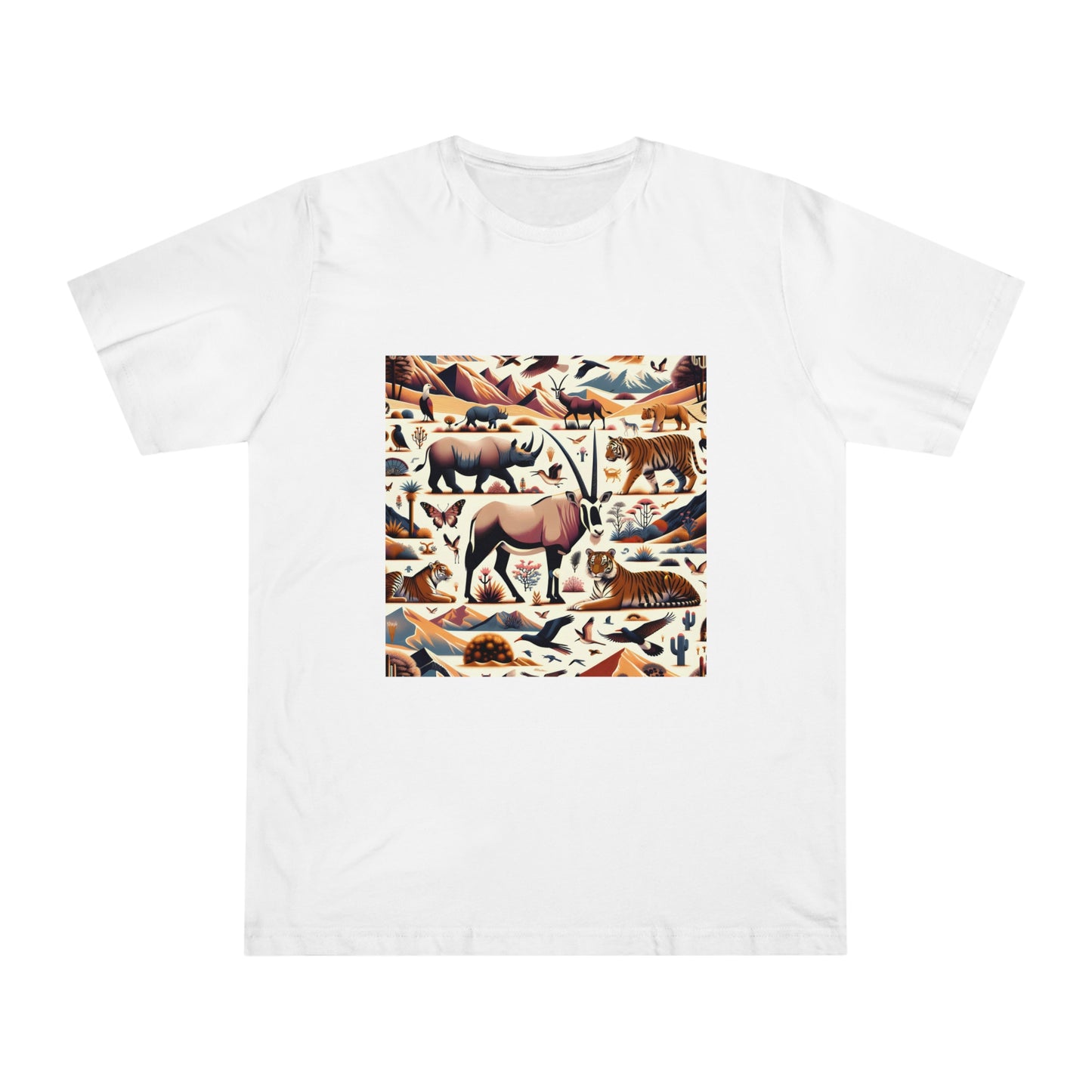 Wildlife Waves: Endangered Species Awareness T-Shirt