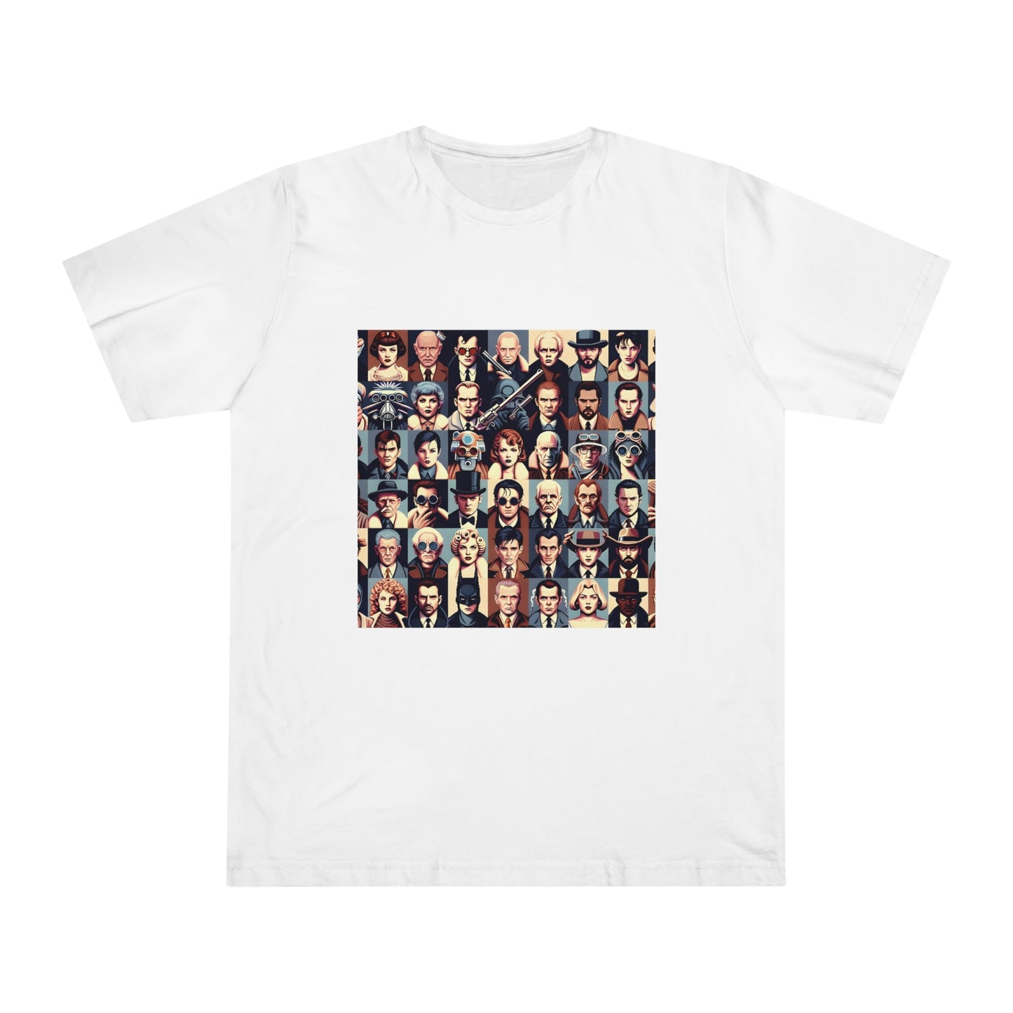 Retro Fandom Fusion: 90s-2000s Mashup Tee