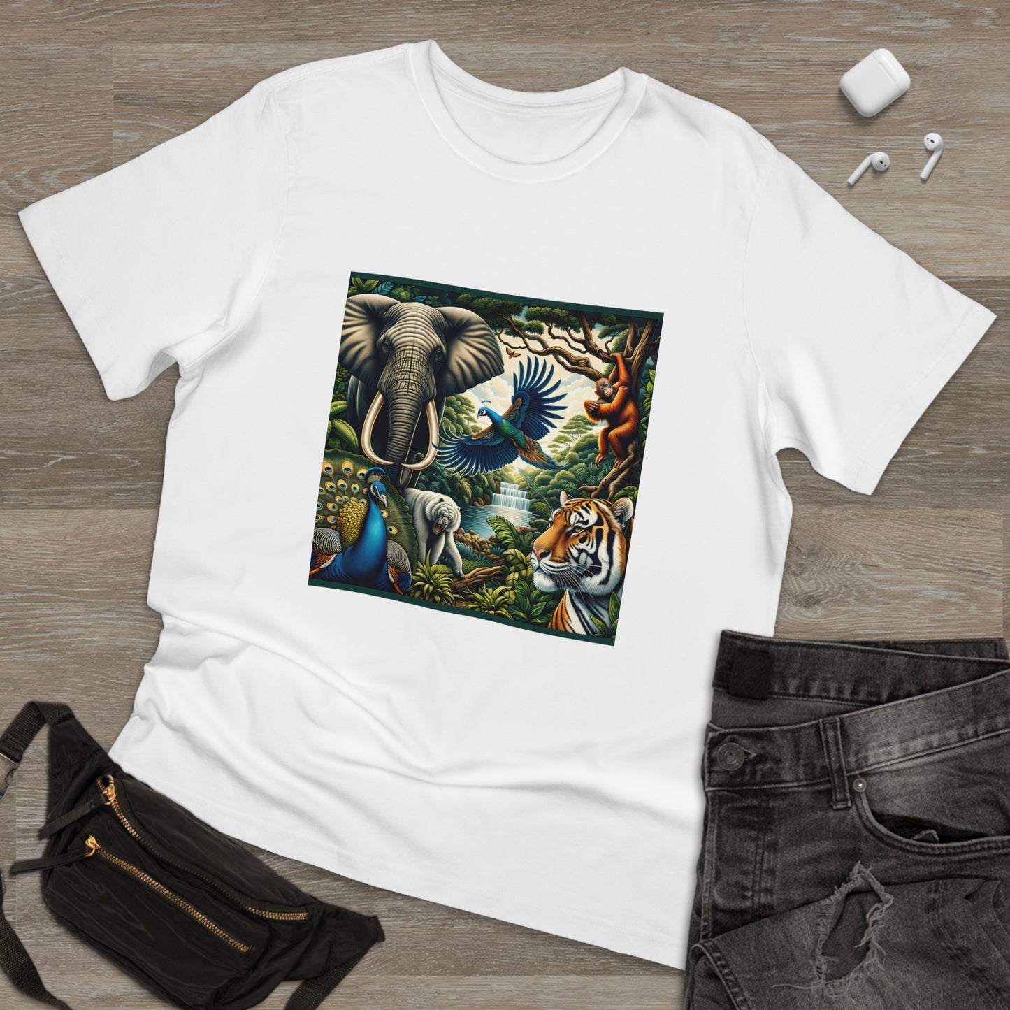Zoo-Scape: Wild Animal Montage T-Shirt