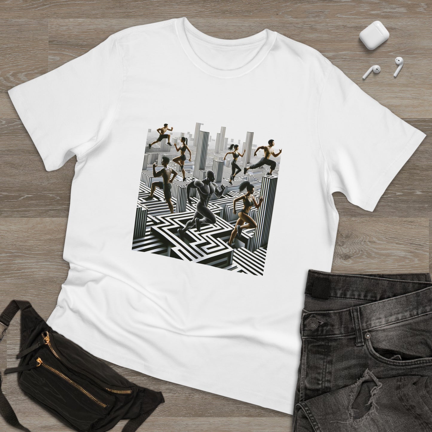 Virtual Labyrinth Explorer T-Shirt