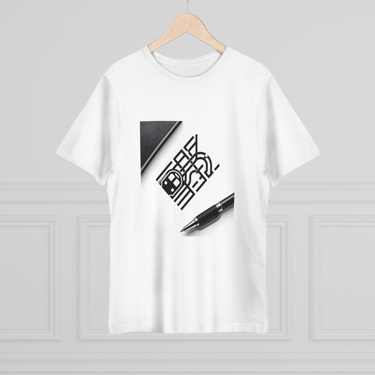 Urban Lines: Minimalist Subway Map Sketch T-Shirt