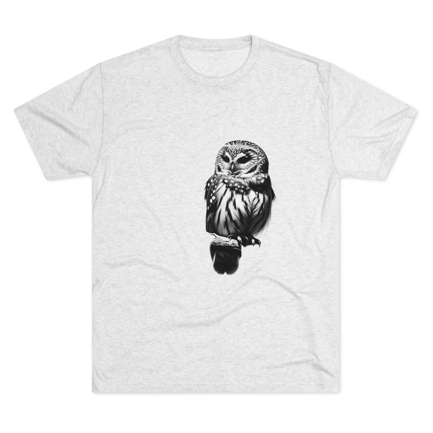 Mystic Feathered Wisdom - Owl Perch Tee