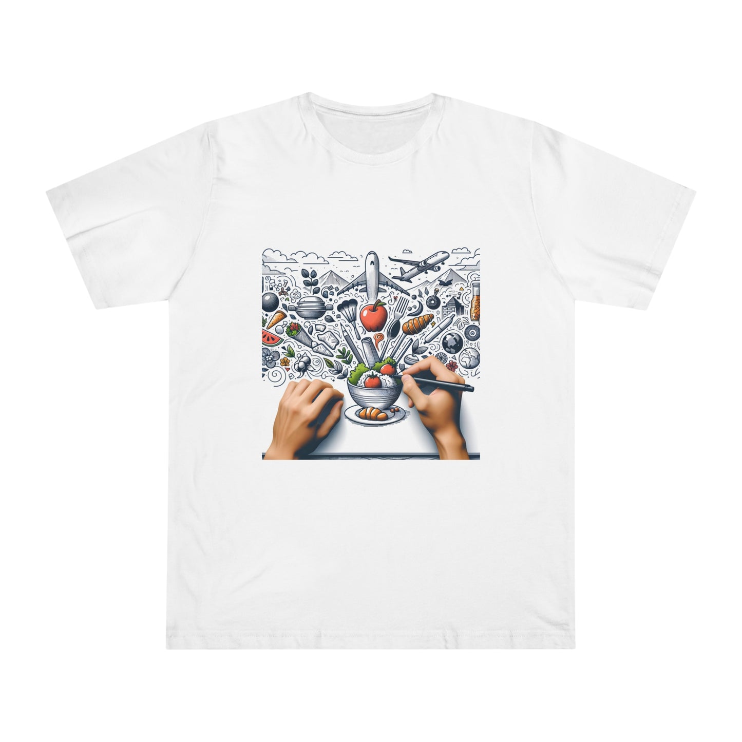 Tour de Cuisine Line Art Tee