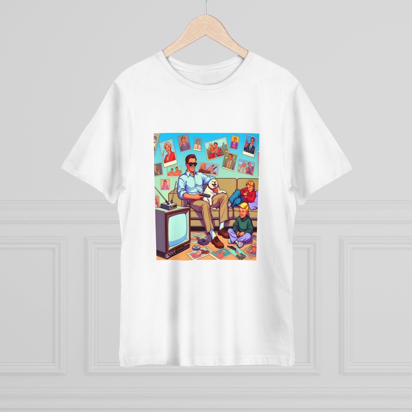 Nostalgic Meme Masterpiece Tee: Vintage 90s-2000s Vibes