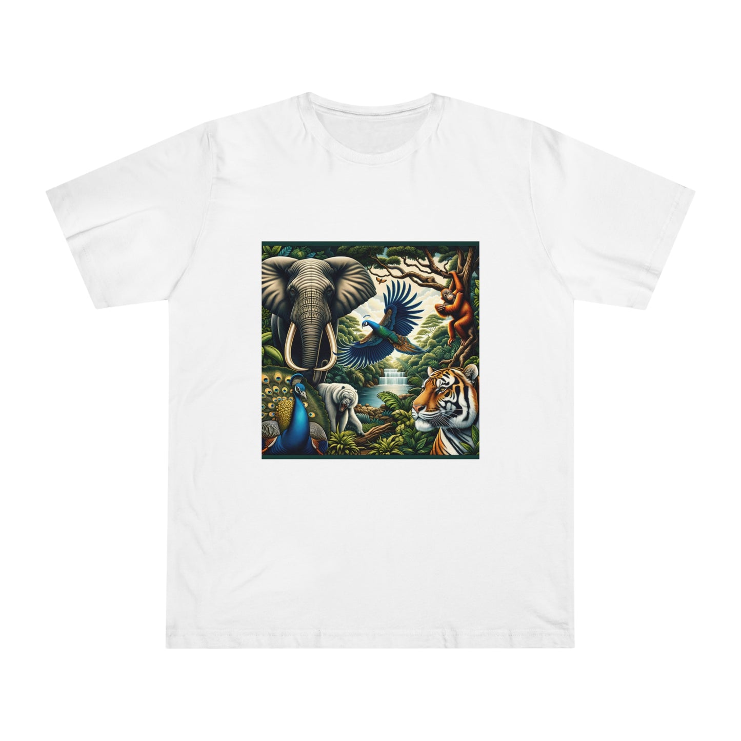 Zoo-Scape: Wild Animal Montage T-Shirt
