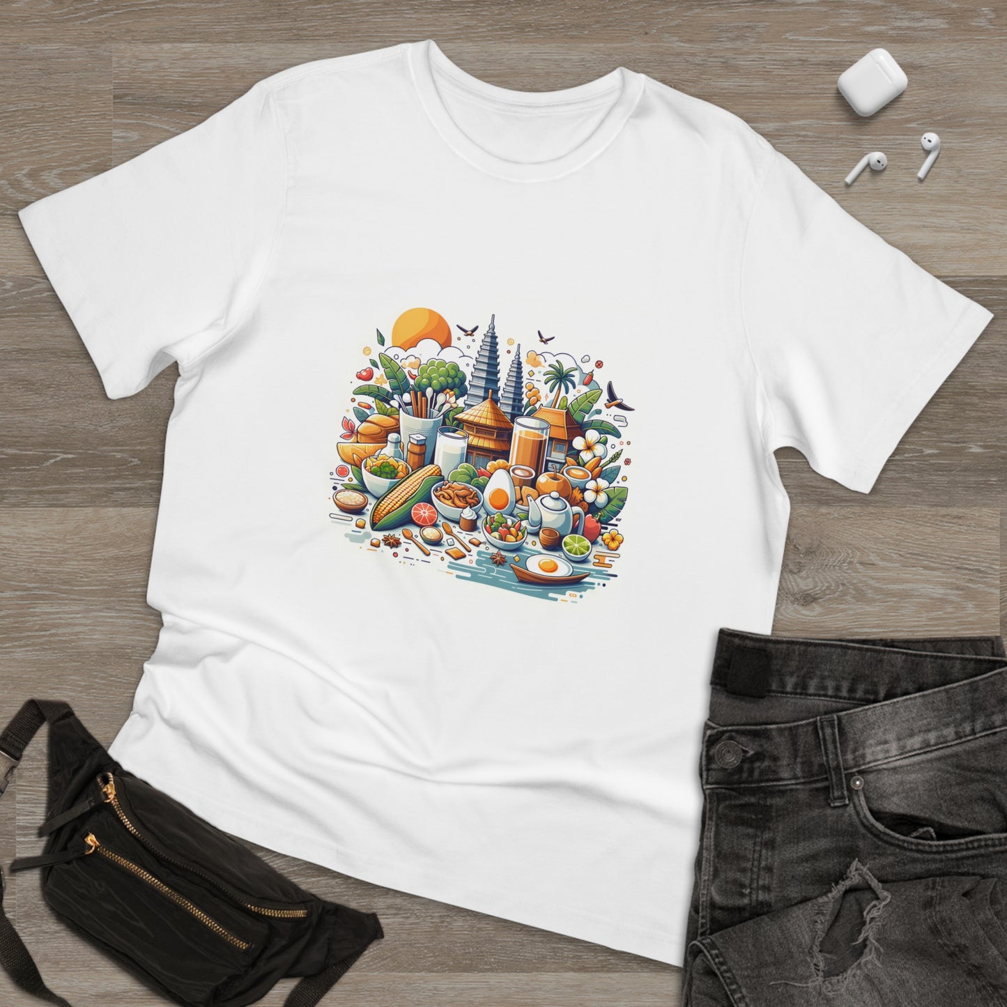 Culinary Journey in Minimalistic Vector