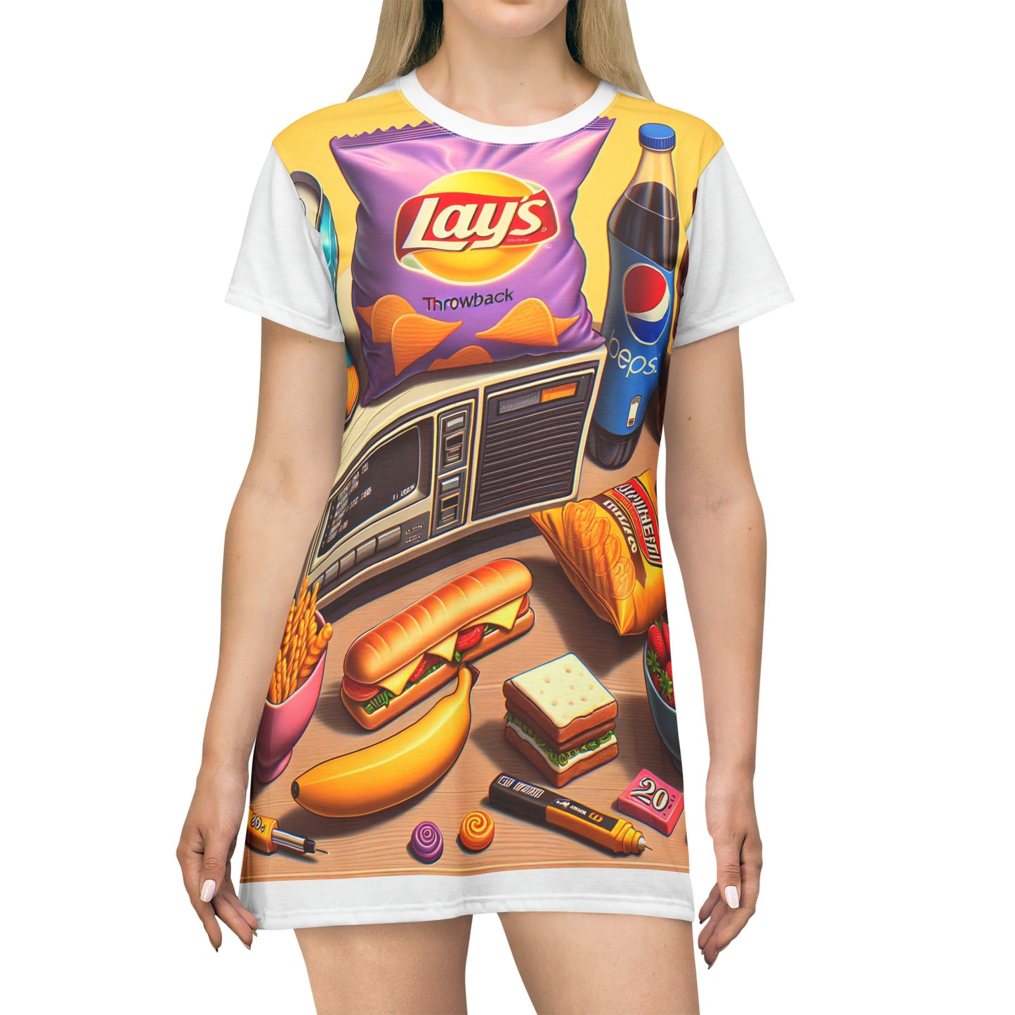 Retro Snack Throwback: 90s-2000s Nostalgia T-Shirt