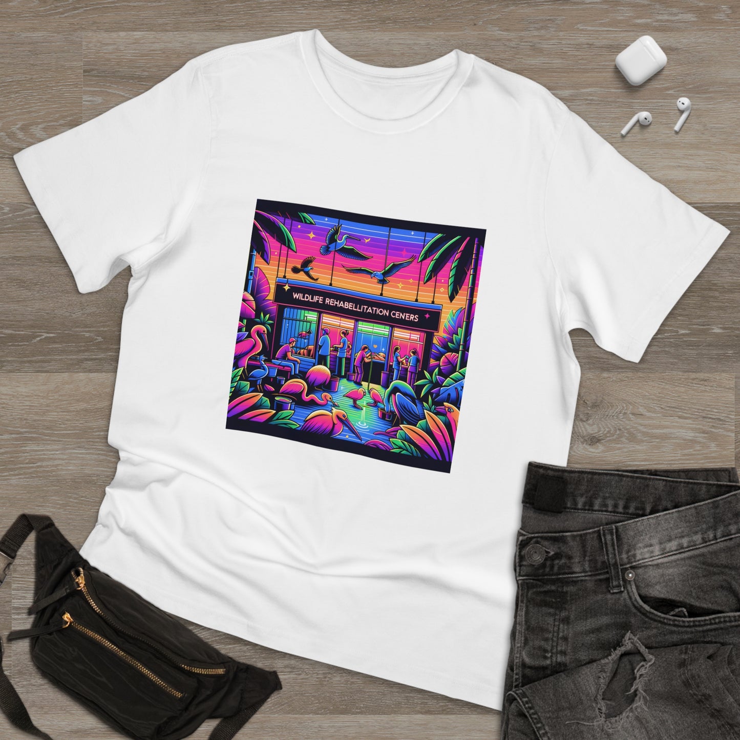 Wildlife Rehab Neon Oasis T-Shirt