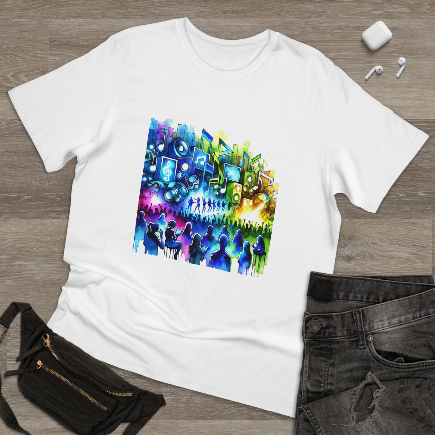 Virtual Rhapsody: Electro Splash Tee