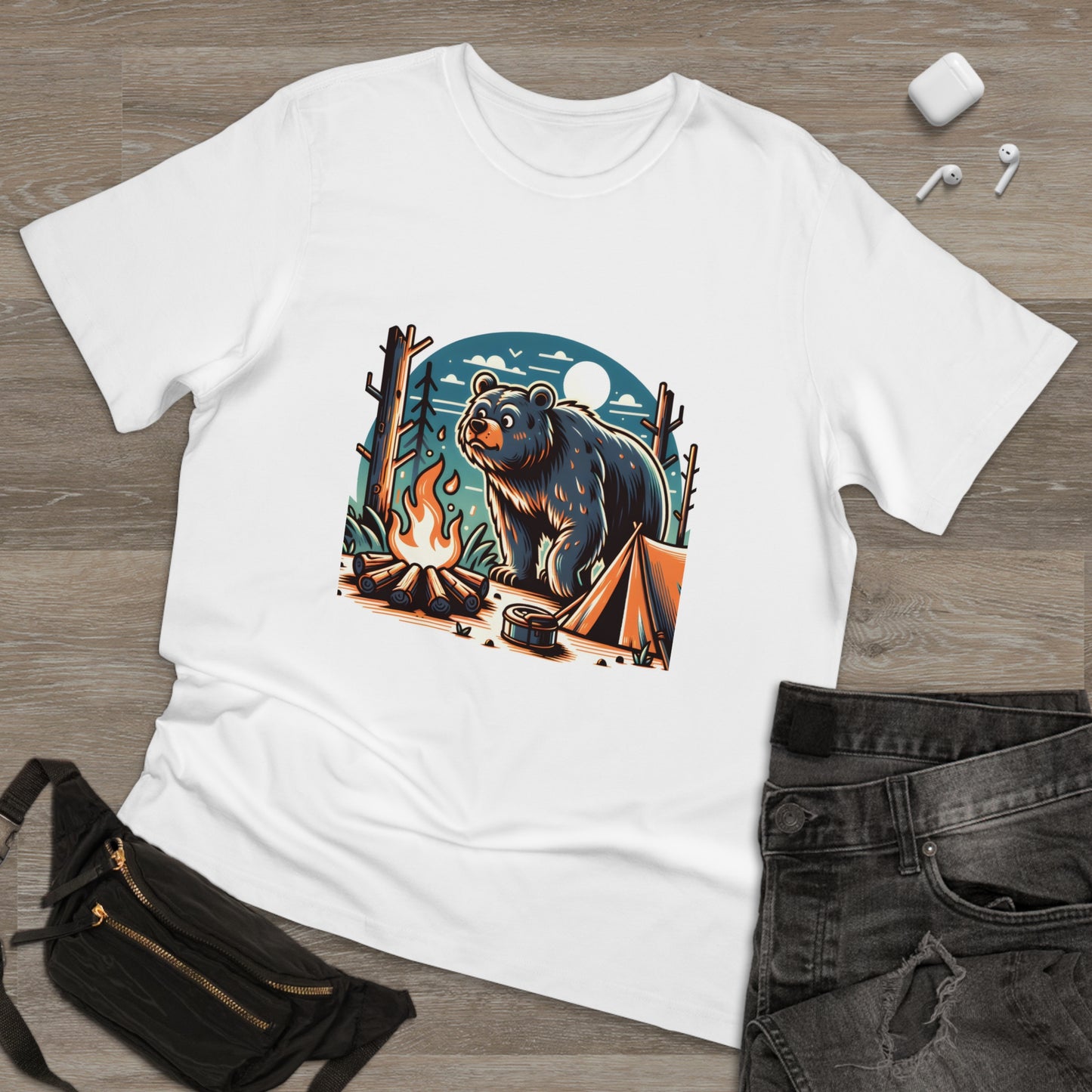 Wilderness Wanderer: Curious Bear Tee