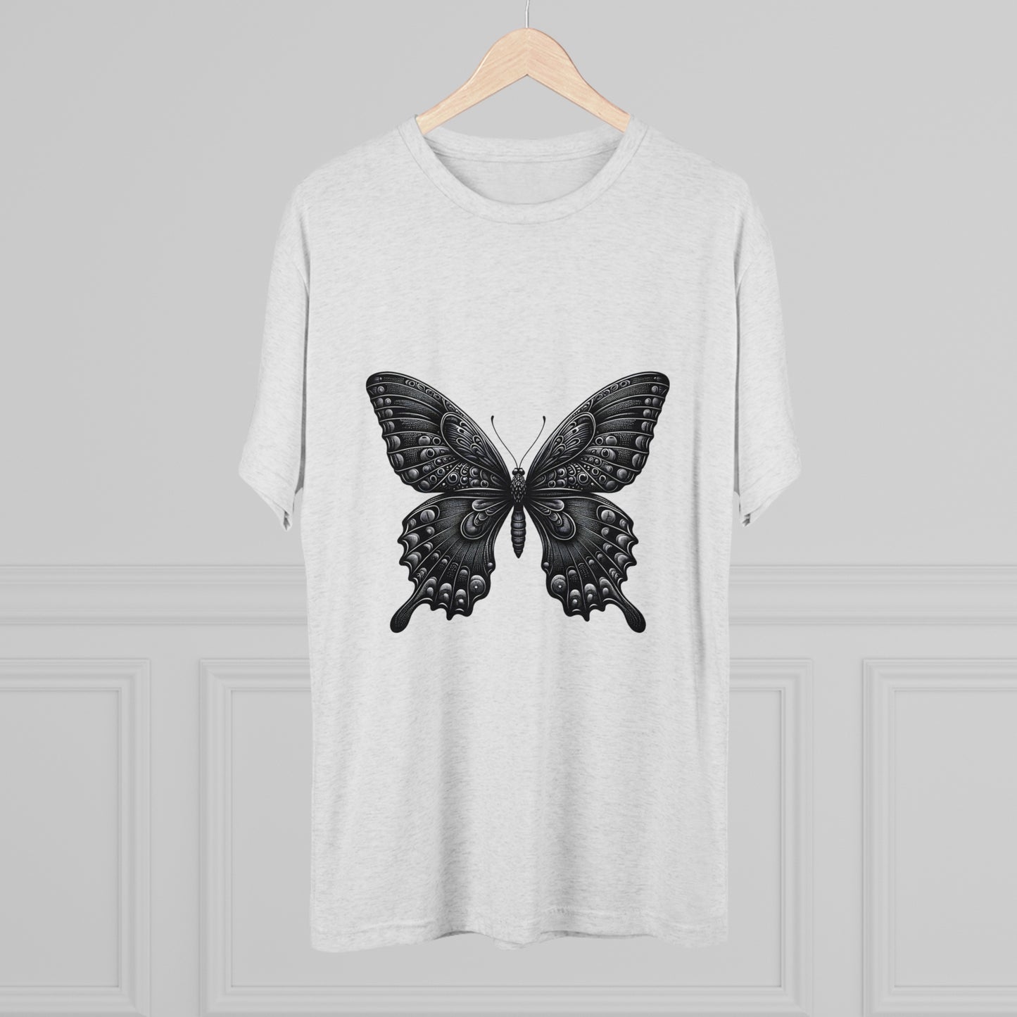 Monochrome Majesty Butterfly Tee