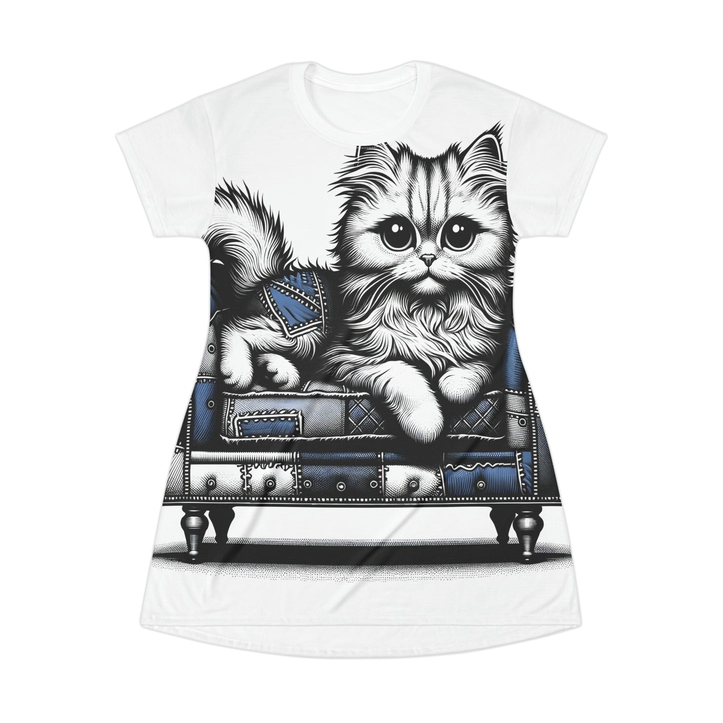 Feline Fabulosity: The Denim Diva Tee