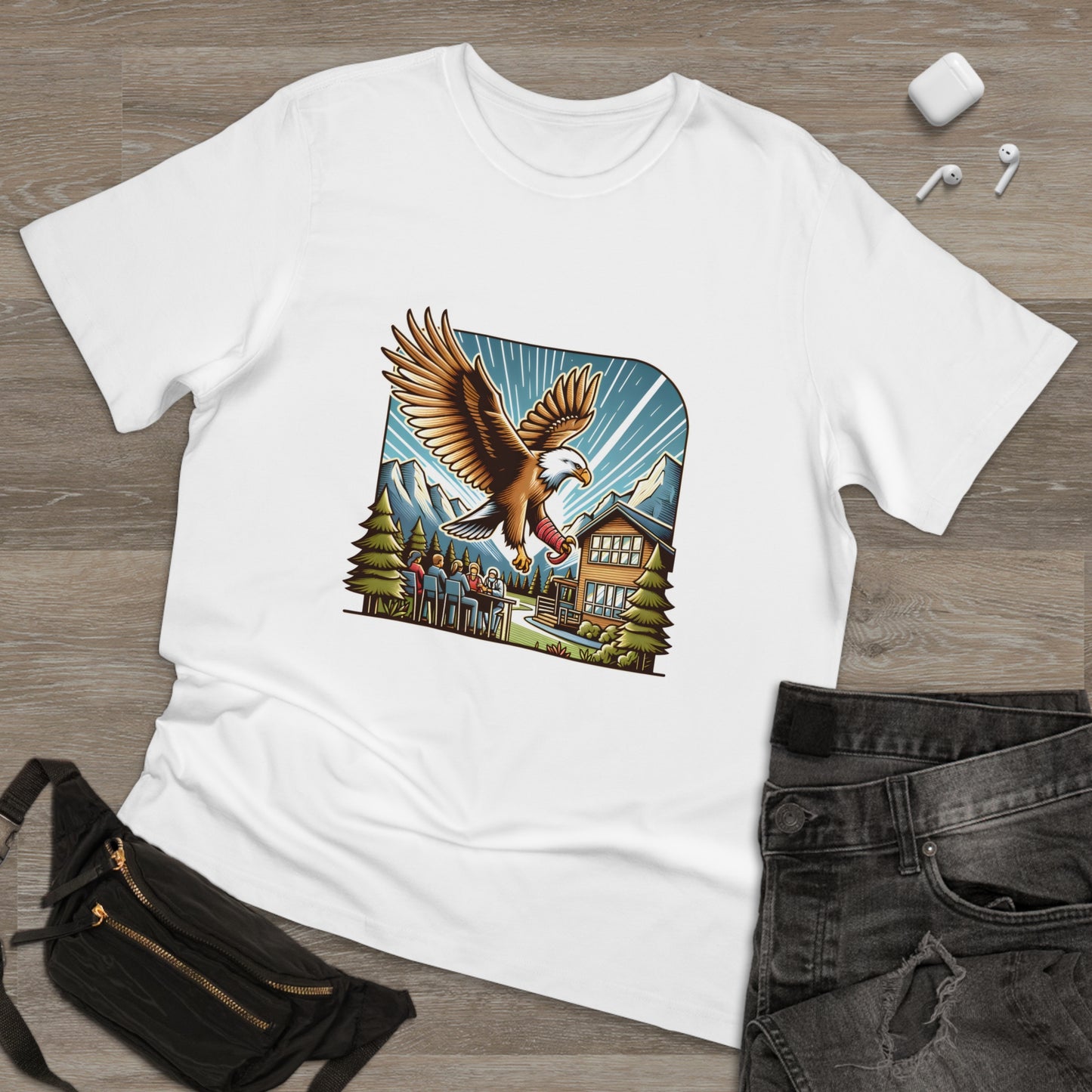 Flight to Freedom: Rescued Eagle T-Shirt