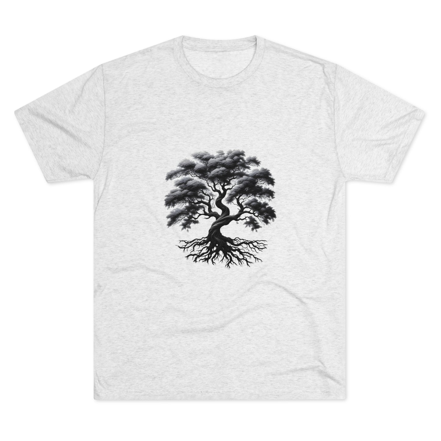 Entwined Majesty Monochrome Tree T-Shirt