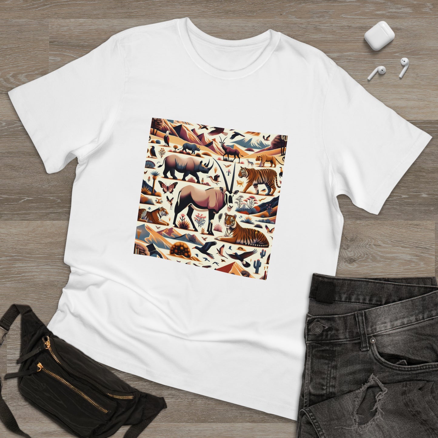 Wildlife Waves: Endangered Species Awareness T-Shirt