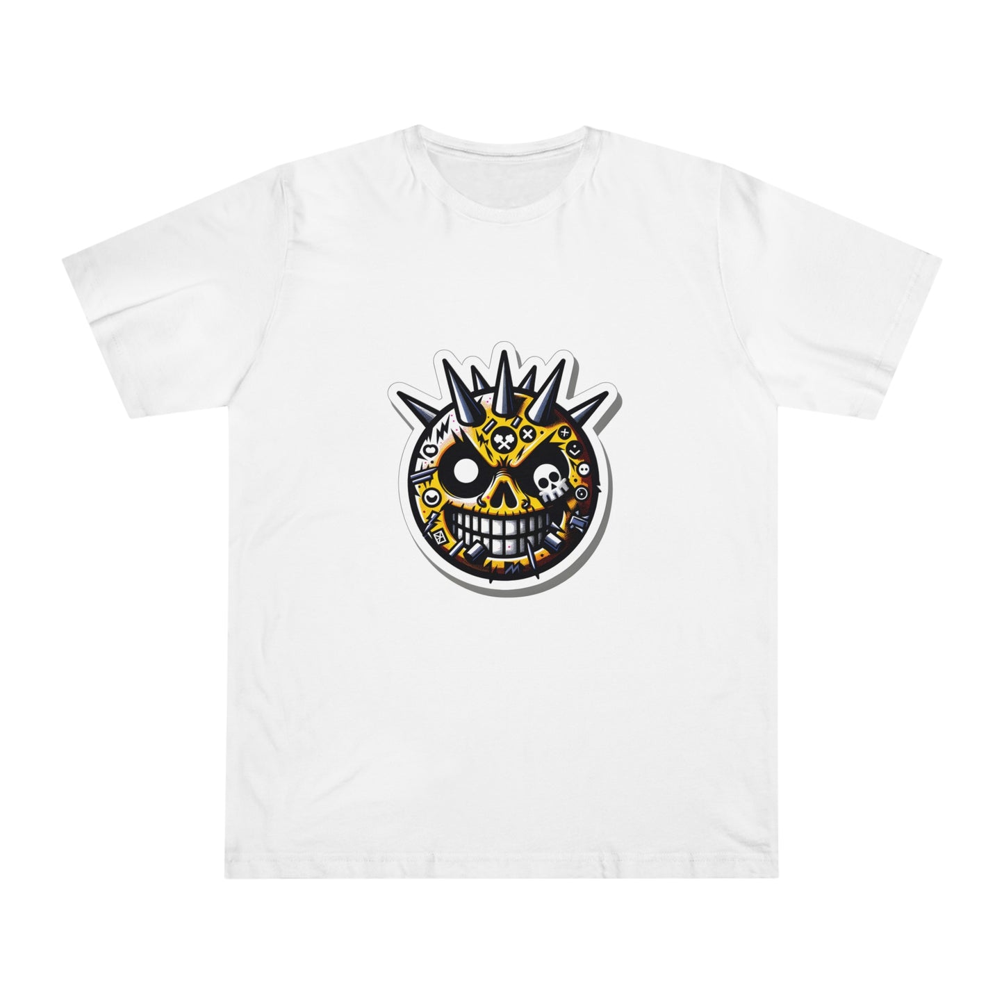 Glowing Trashcore Emoji Collage Tee