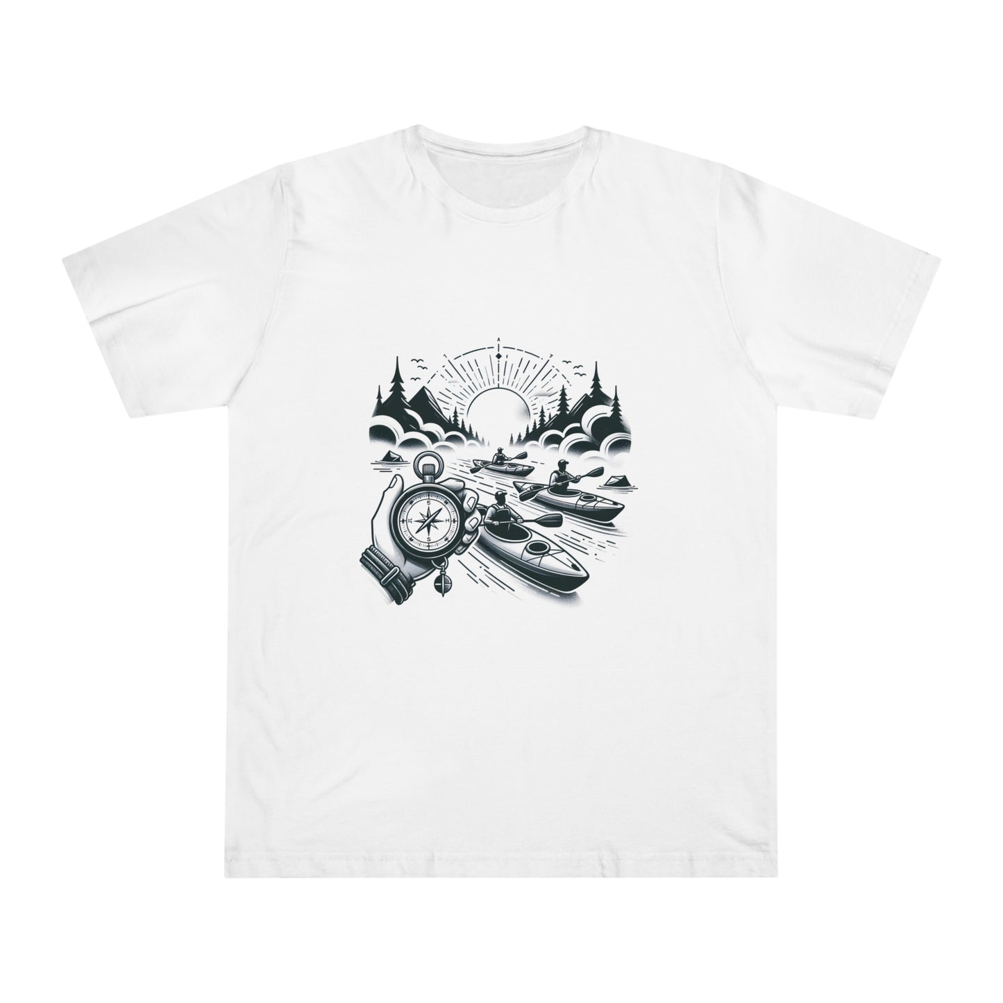 Misty Paddlers: Adventure Racing Delight T-Shirt