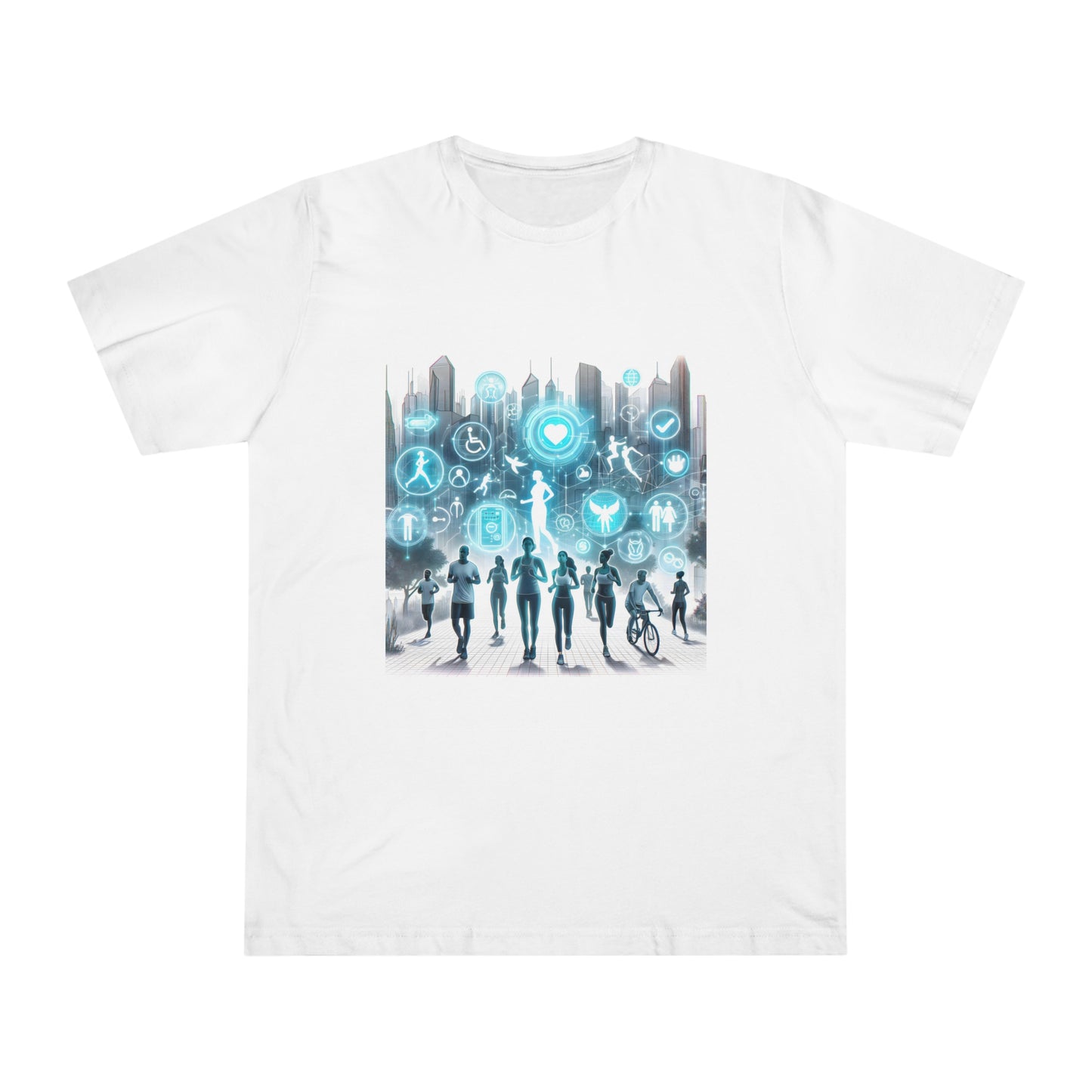 Futuristic Fitness Guides T-Shirt