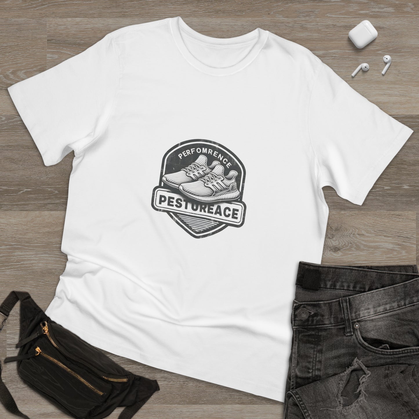 Retro Athleisure Influence Performance Sneakers T-Shirt