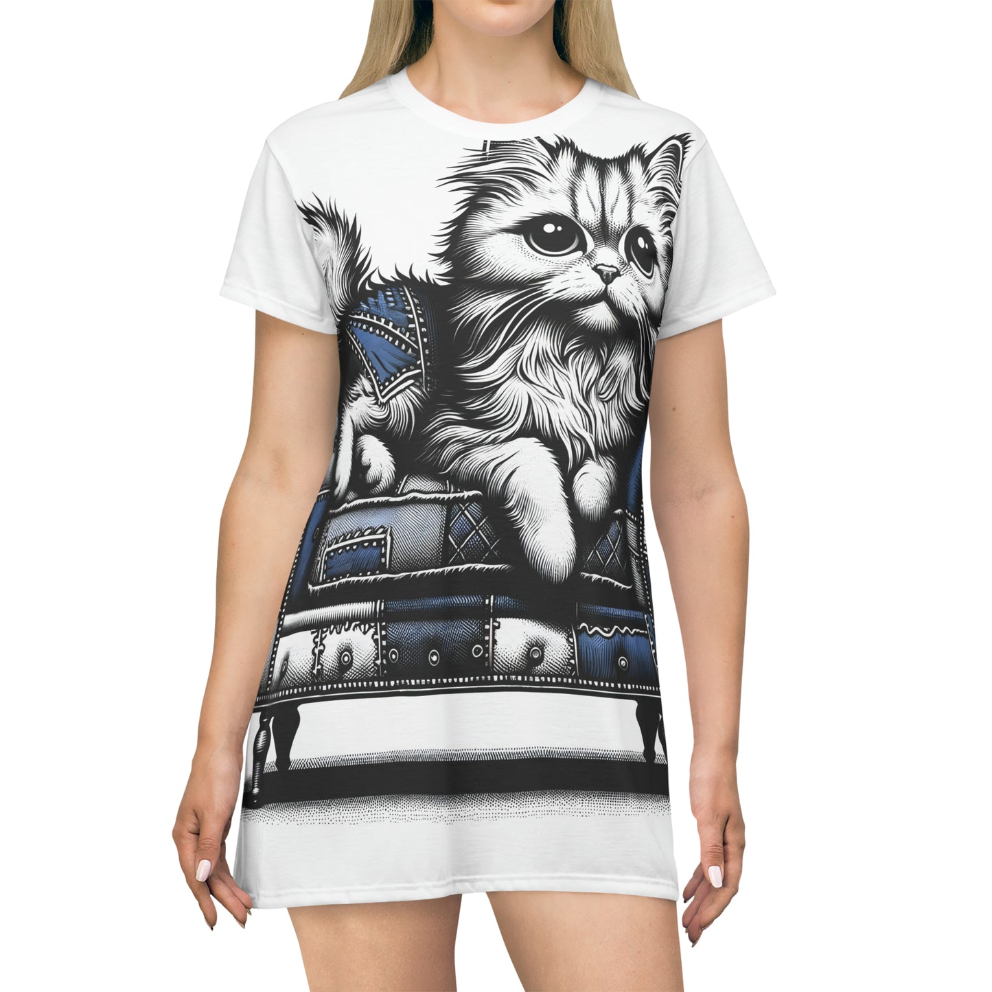 Feline Fabulosity: The Denim Diva Tee