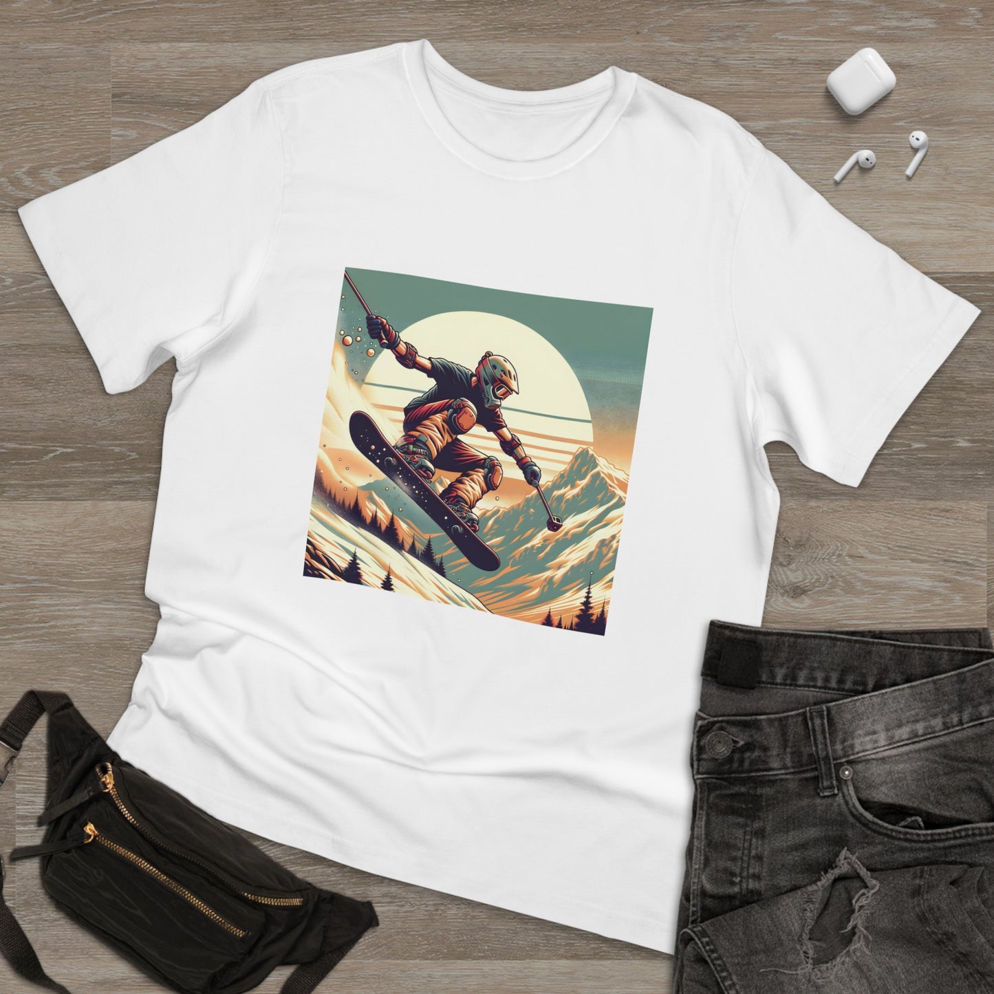 Vintage Thrillseeker: Retro Extreme Sports Tee