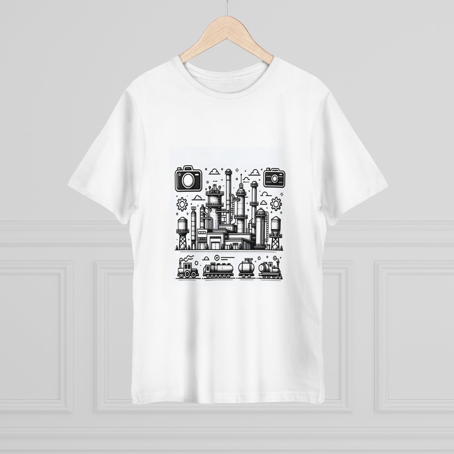 Industrial Minimalist Vector Tee