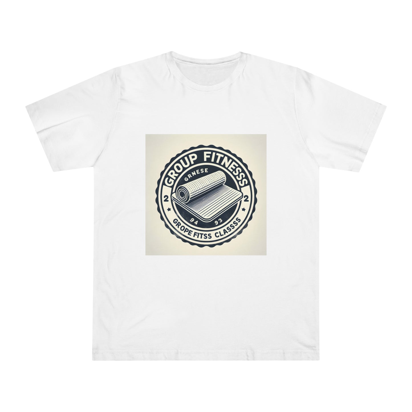 Fit & Fabulous: Retro Fitness Class Badge Tee