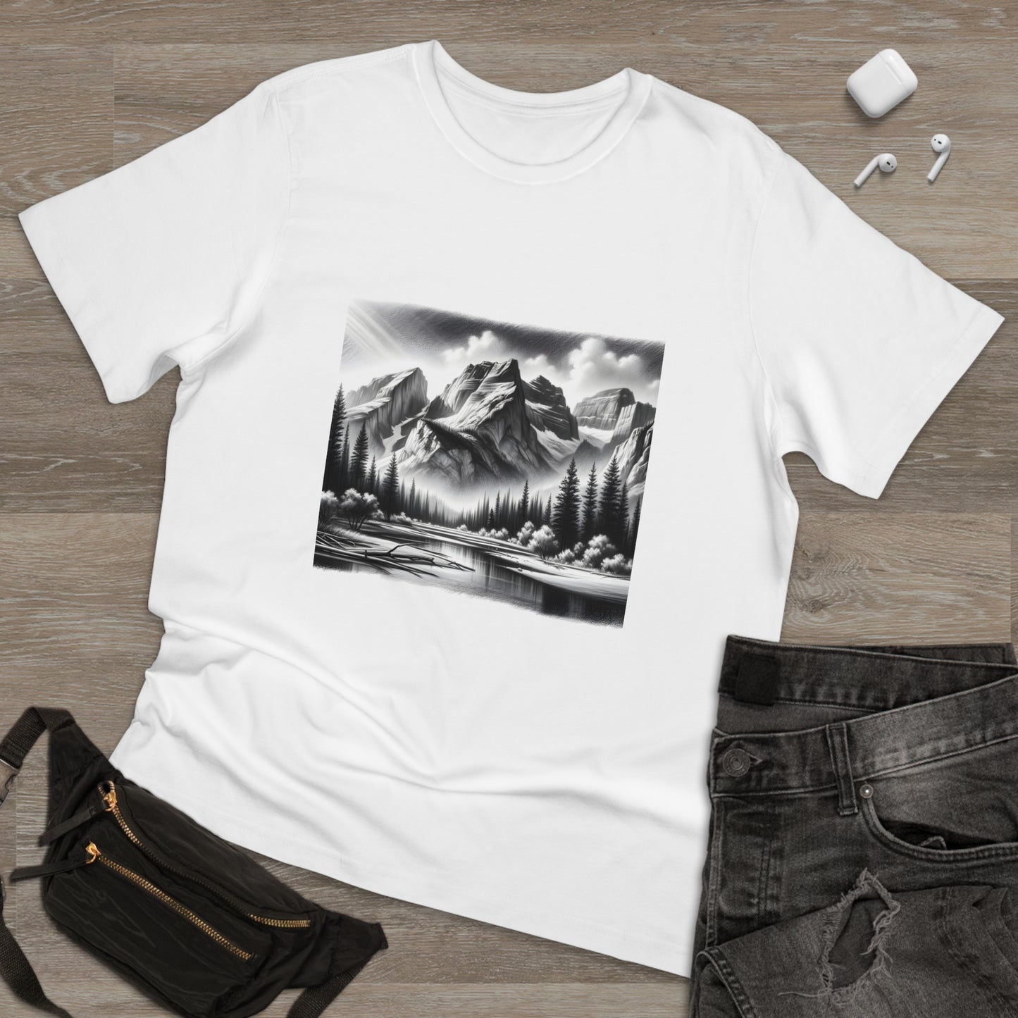 Natures Monochrome Masterpiece: National Parks in Charcoal