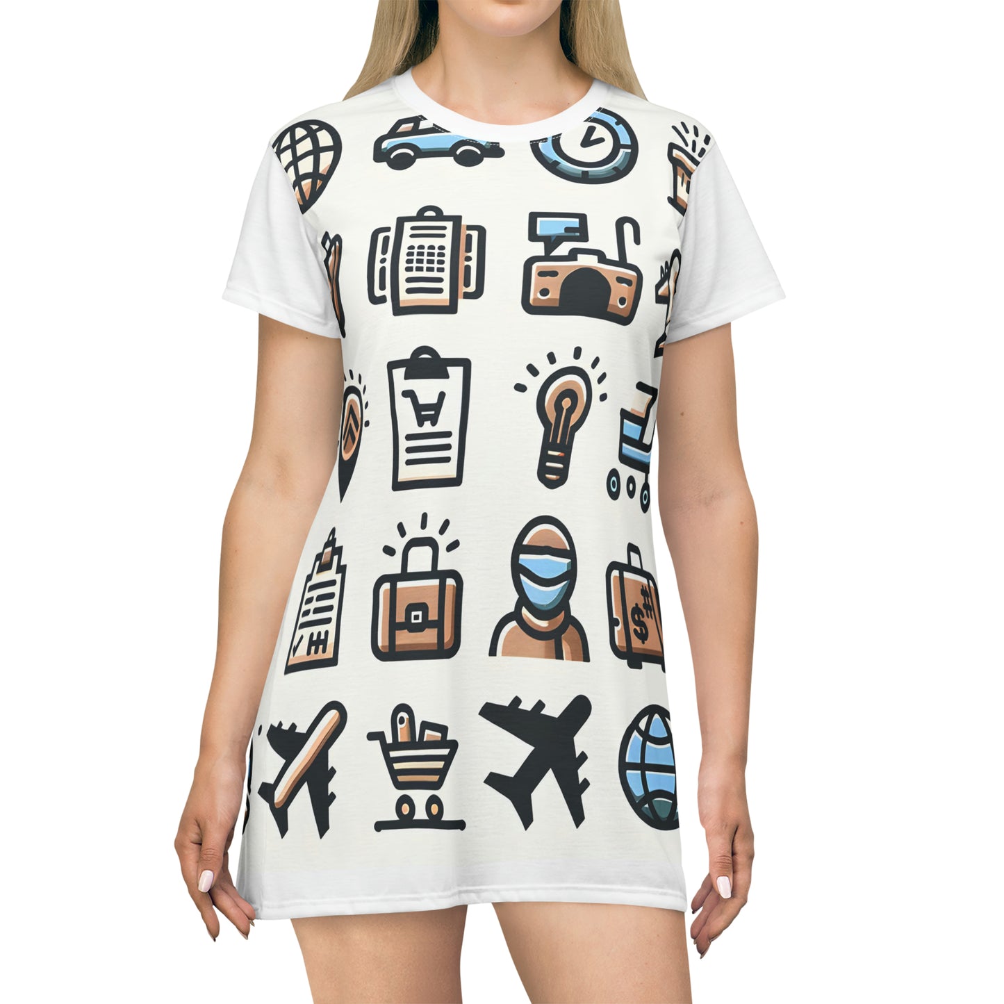 Wanderlust Icons: Minimalist Journey