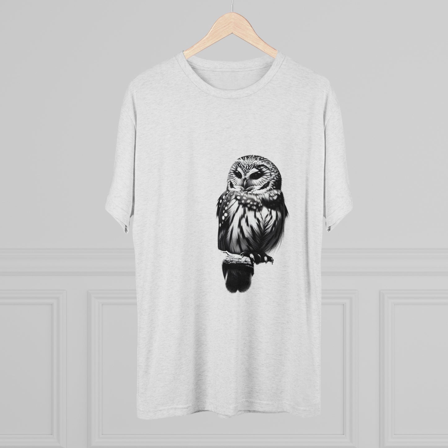 Mystic Feathered Wisdom - Owl Perch Tee
