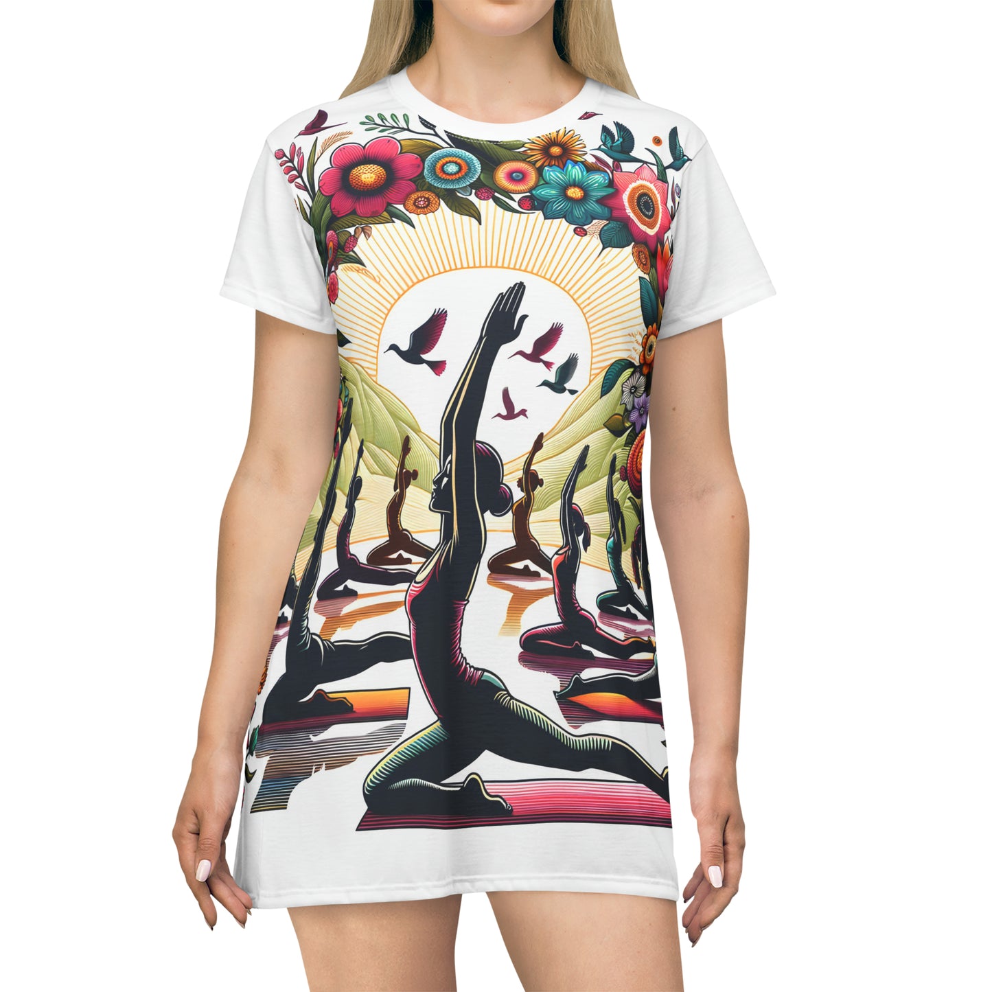 Natures Grace: Serene Yoga Flow t-shirt
