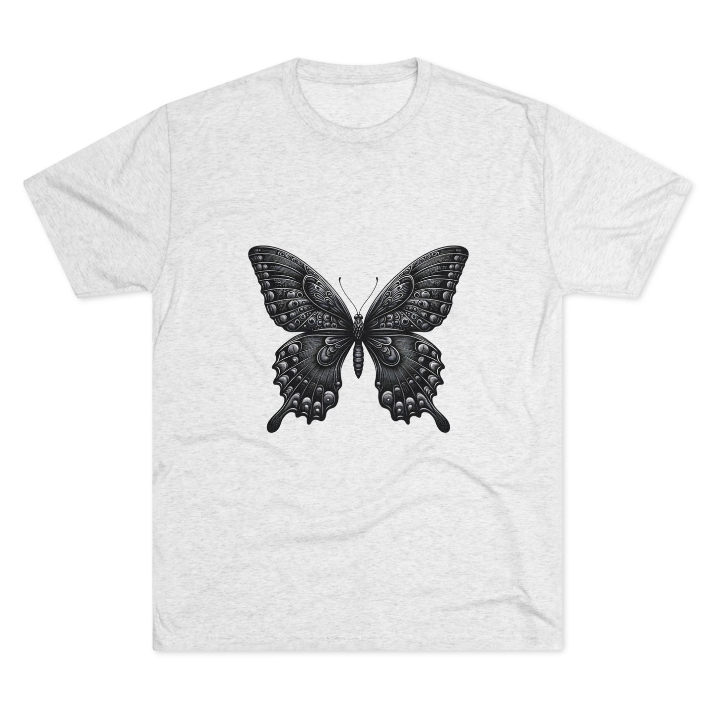 Monochrome Majesty Butterfly Tee