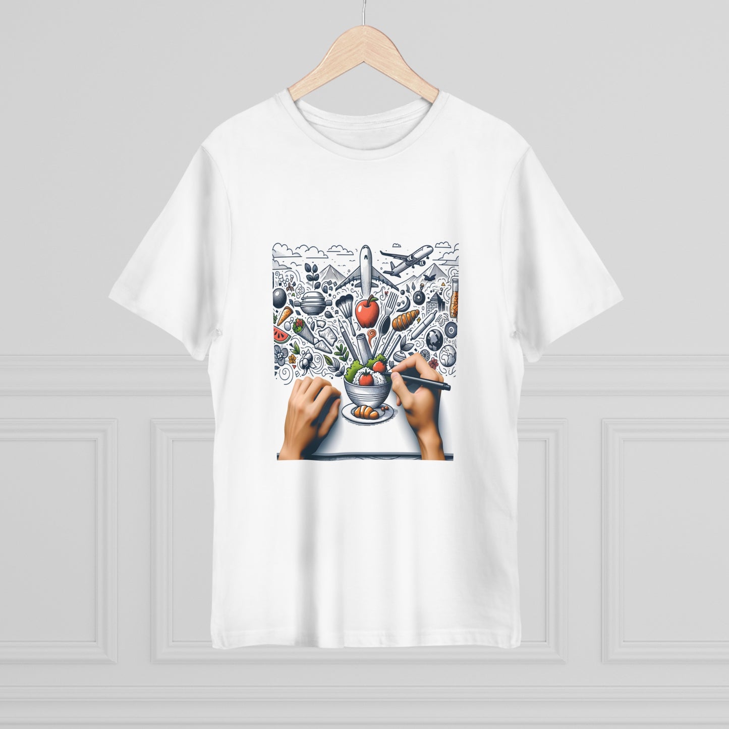 Tour de Cuisine Line Art Tee