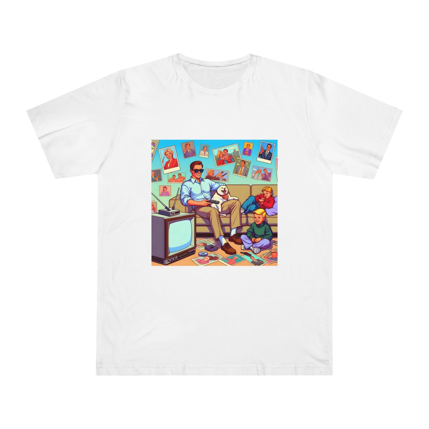 Nostalgic Meme Masterpiece Tee: Vintage 90s-2000s Vibes