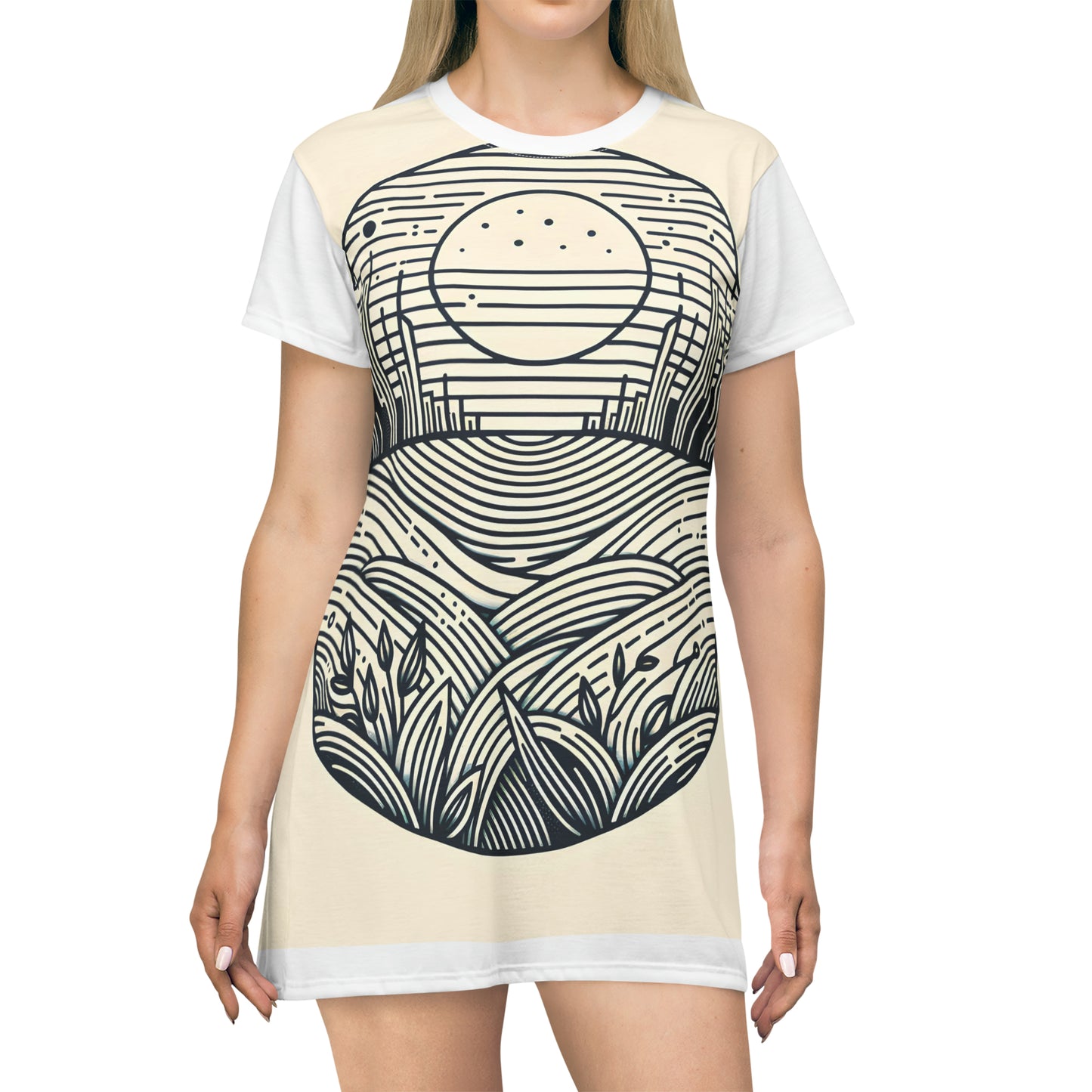 Meme Ink Line Minimalist Tee