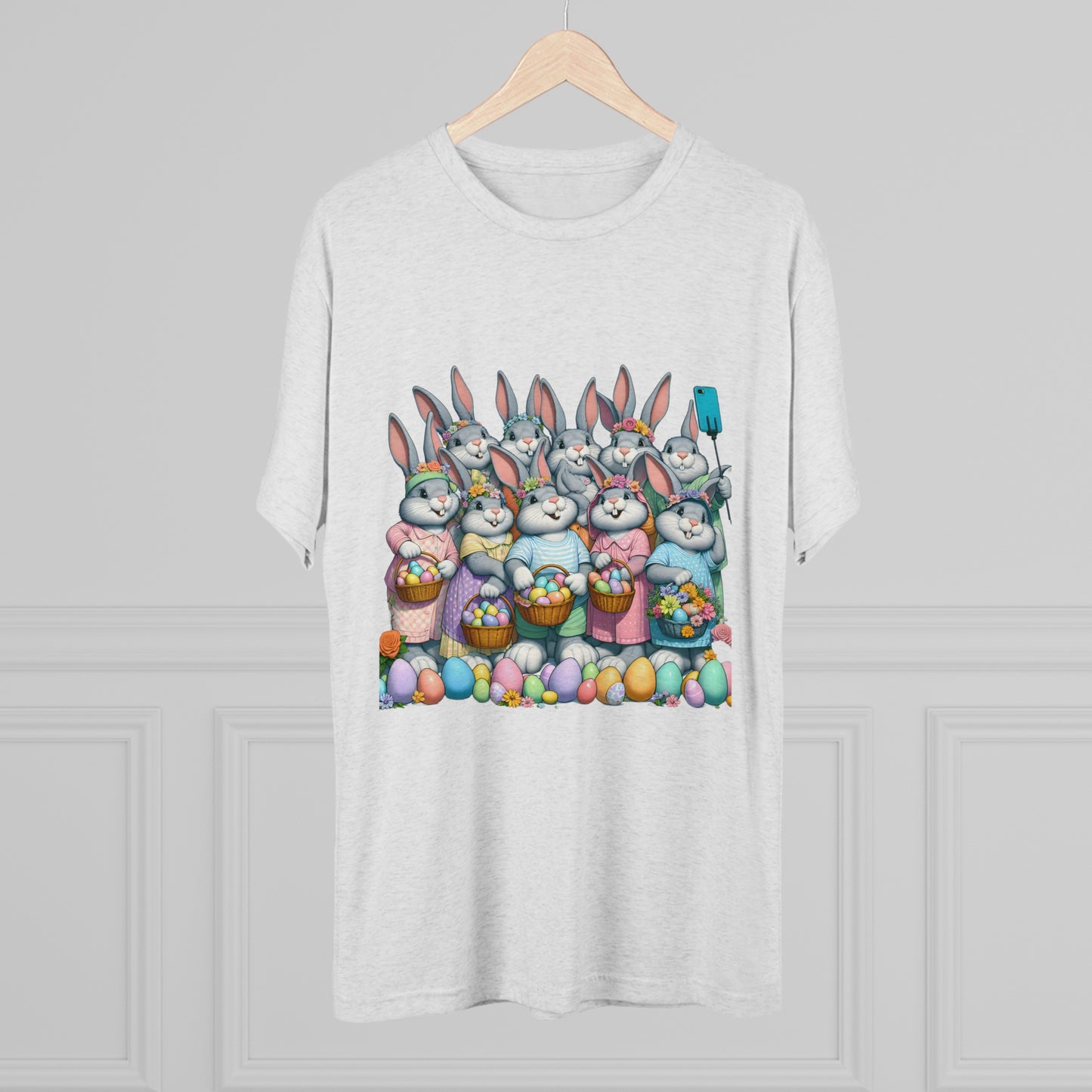 Selfie-Ready Springtime Bunnies Tee