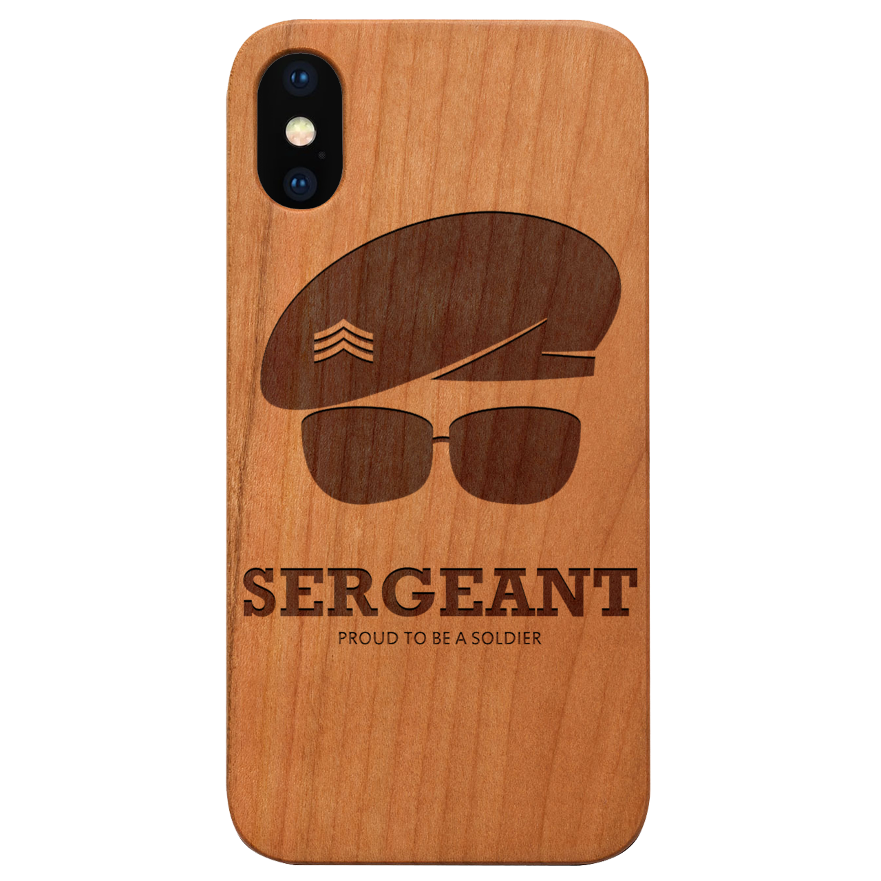 Army Rank Sergeant - Engraved