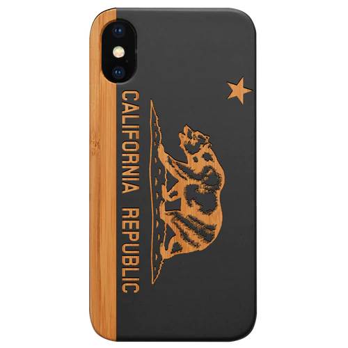 California Flag - Engraved