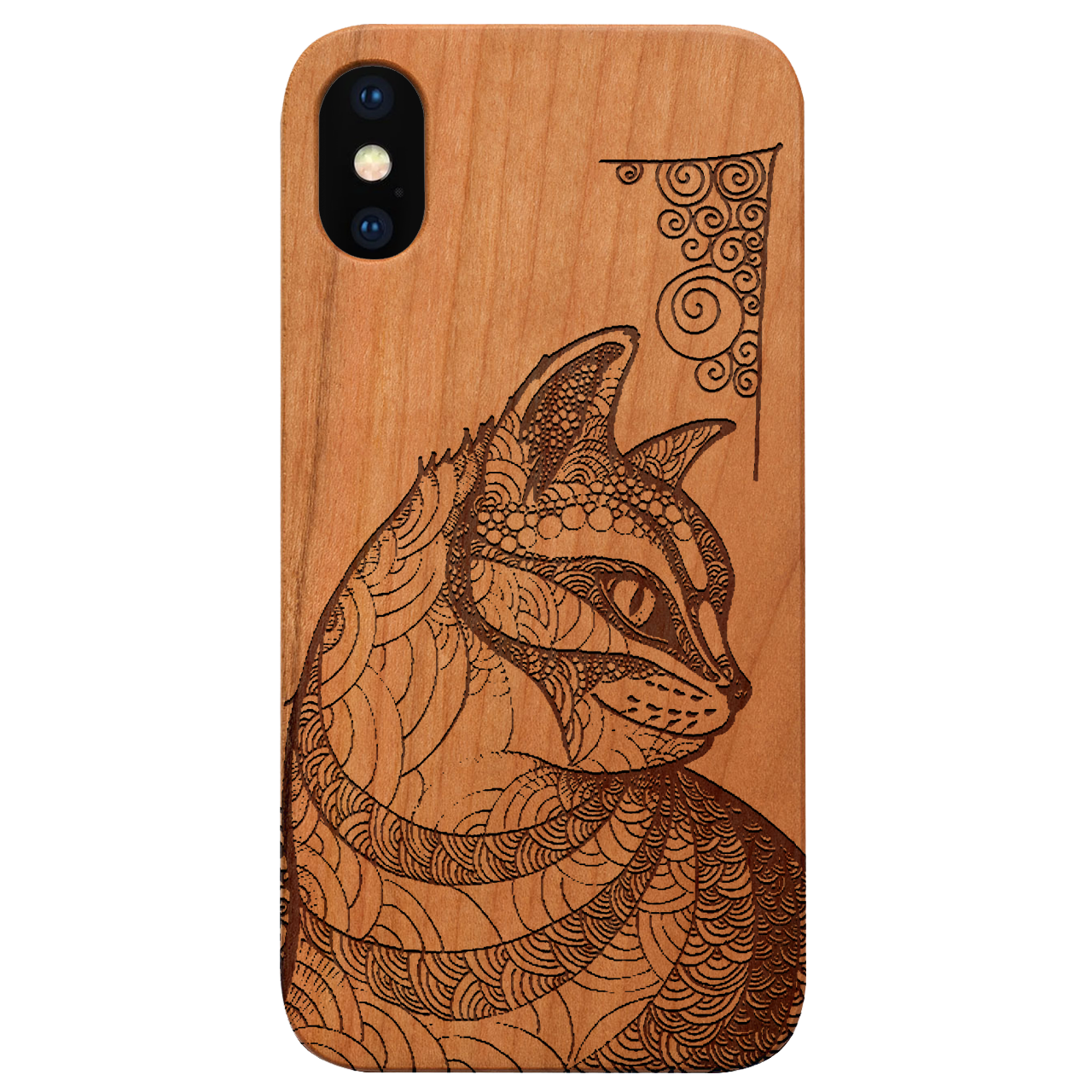 Cat Mandala 2 - Engraved