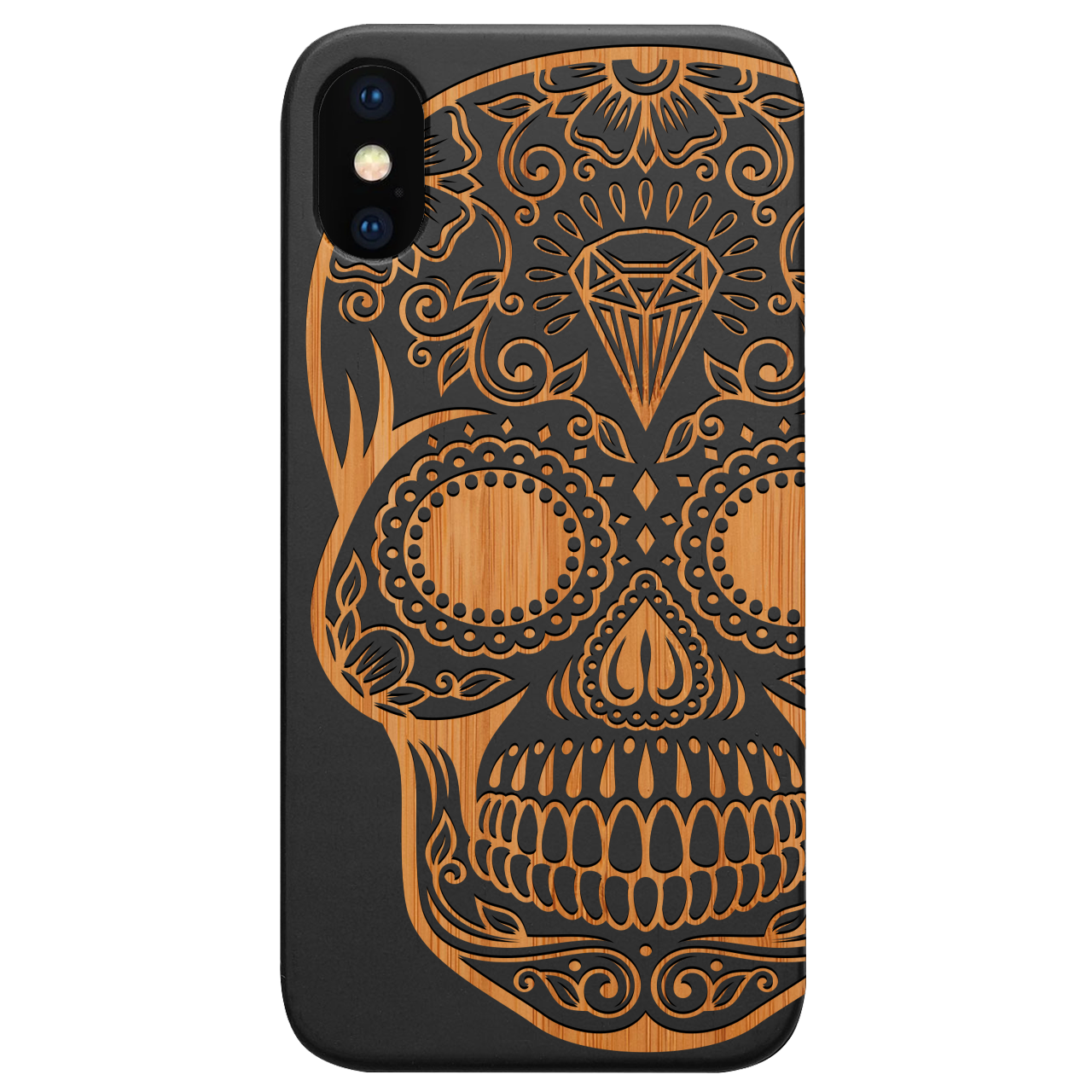 Diamond Skull - Engraved