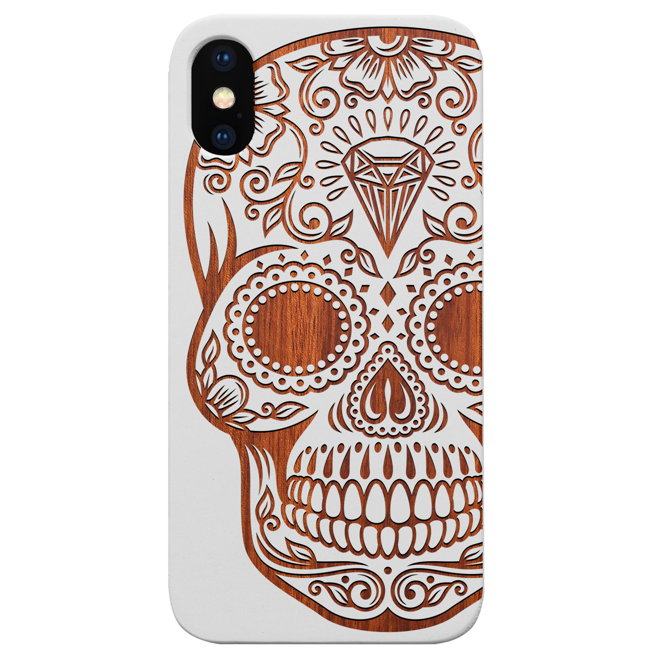 Diamond Skull - Engraved