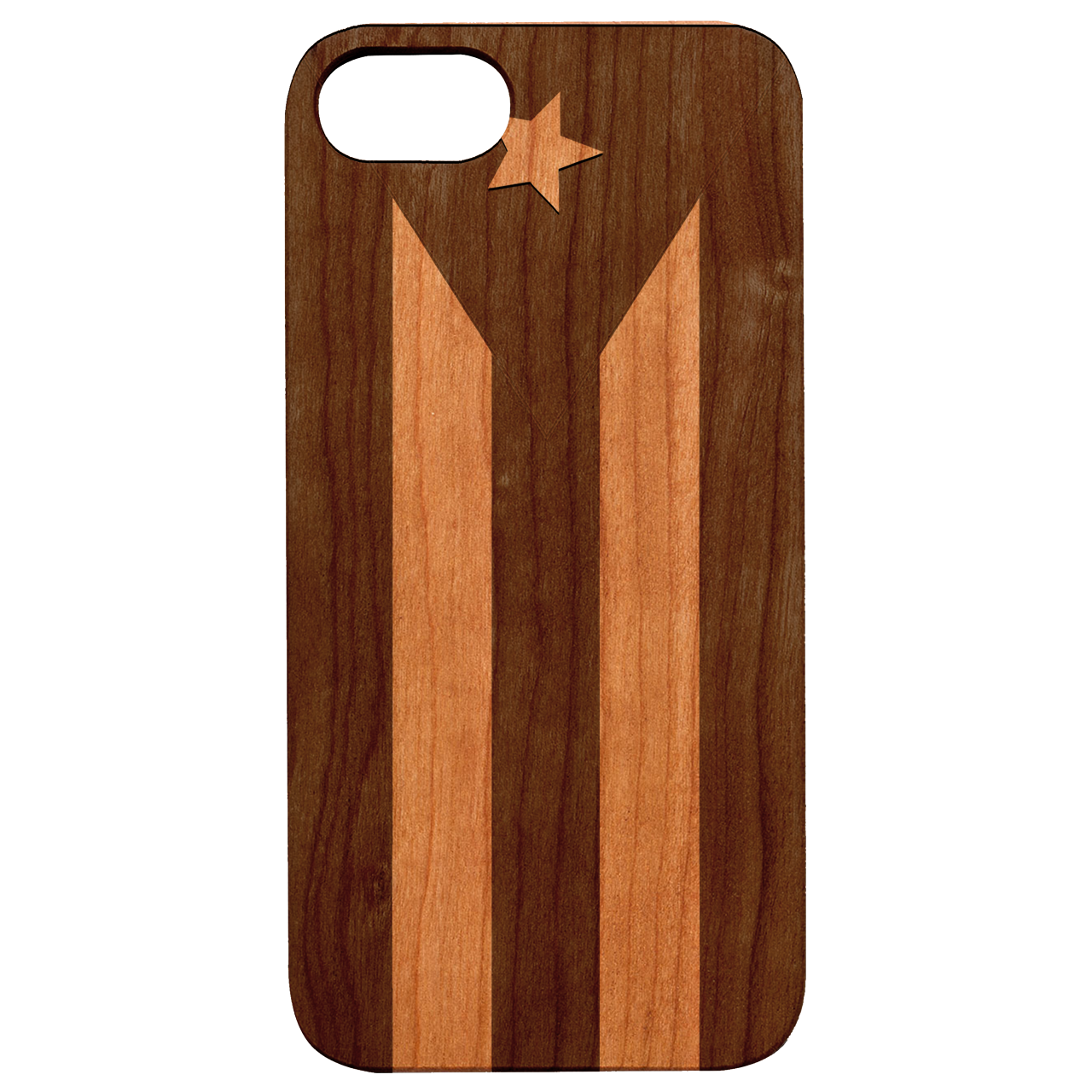 Flag Puerto Rico - Engraved
