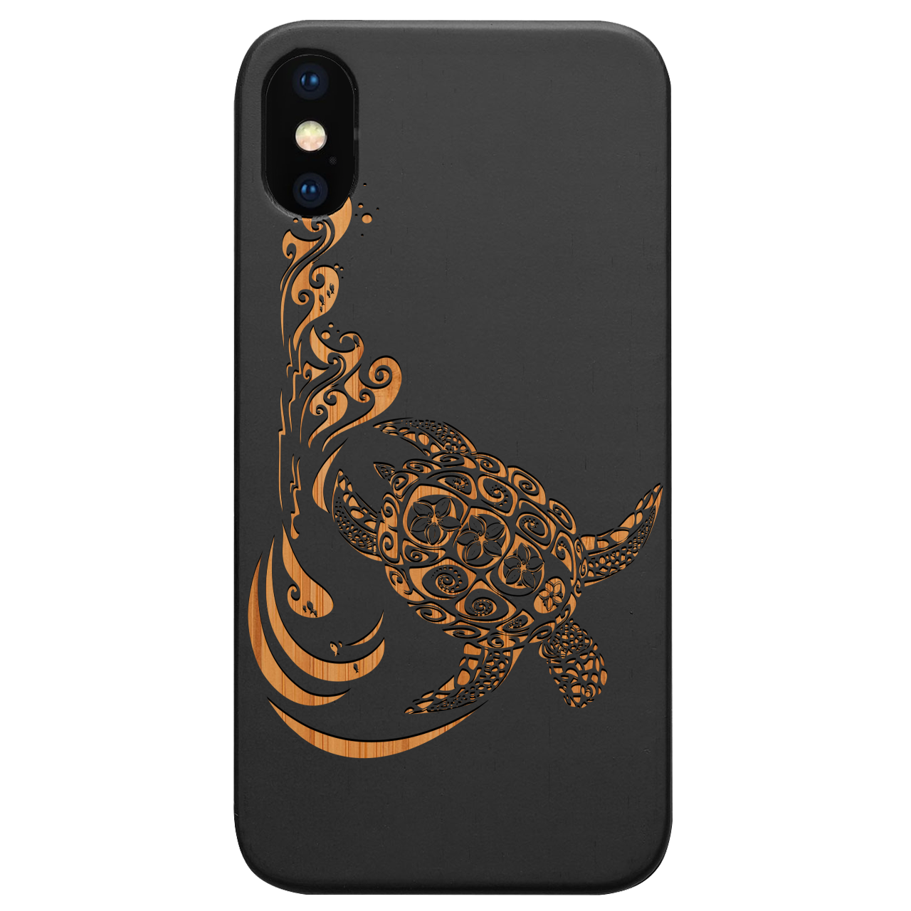 Hawaiian Turtle 3 - Engraved