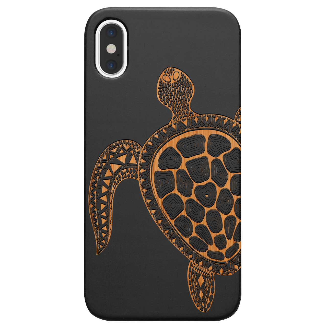 Hawaiian Turtle 3 - Engraved